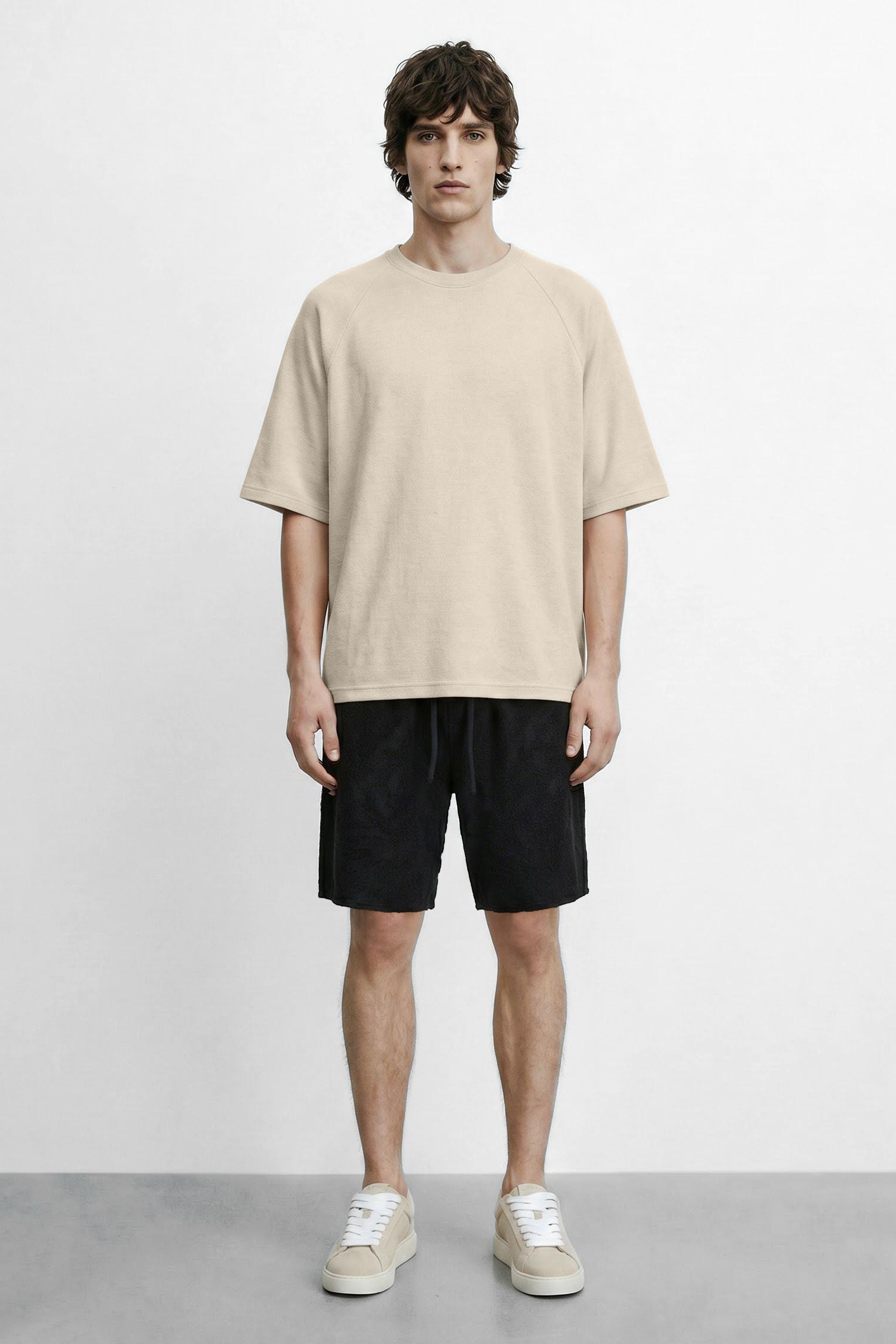 Oversized Plain Cotton Tee