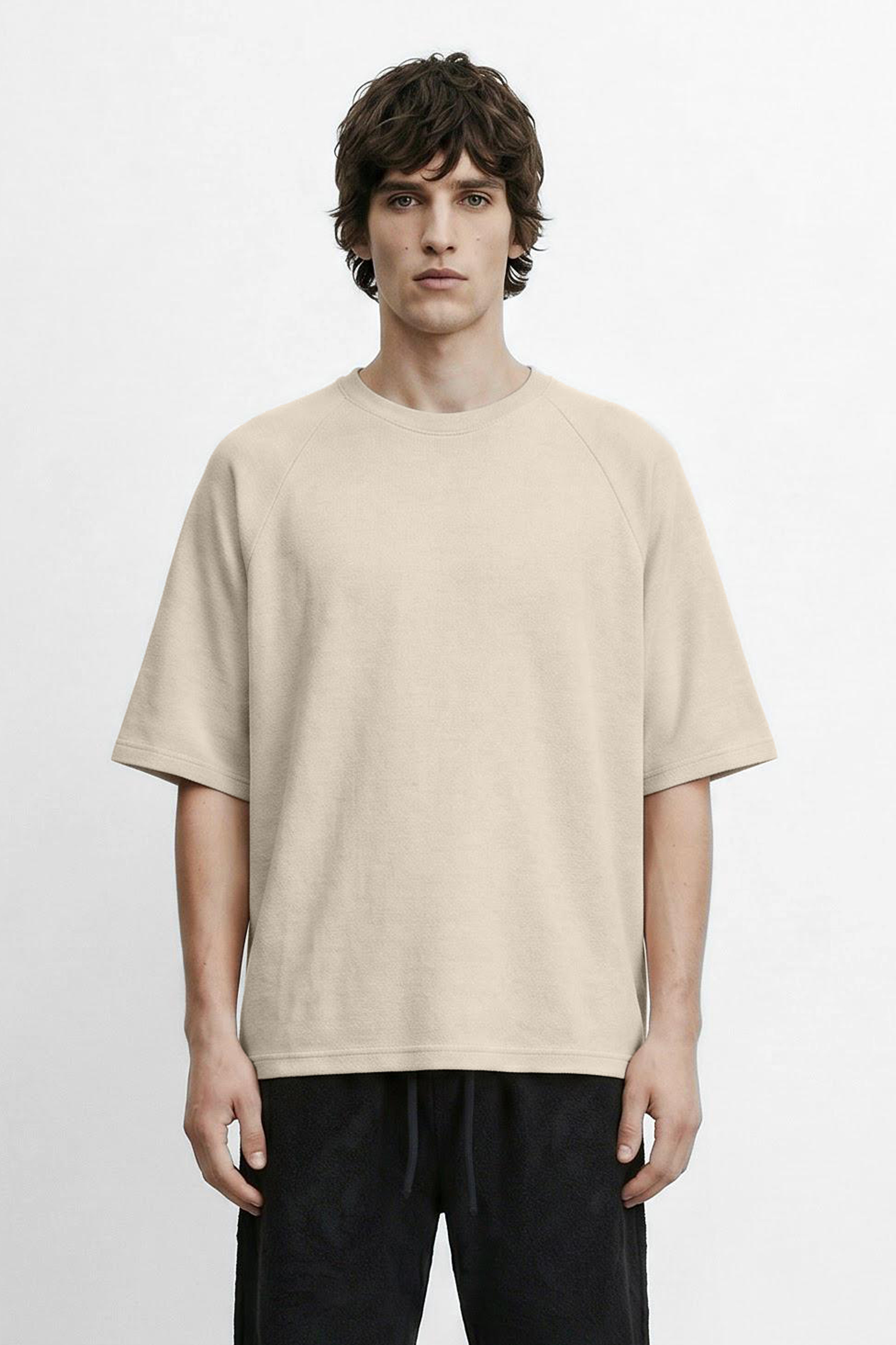 Oversized Plain Cotton Tee
