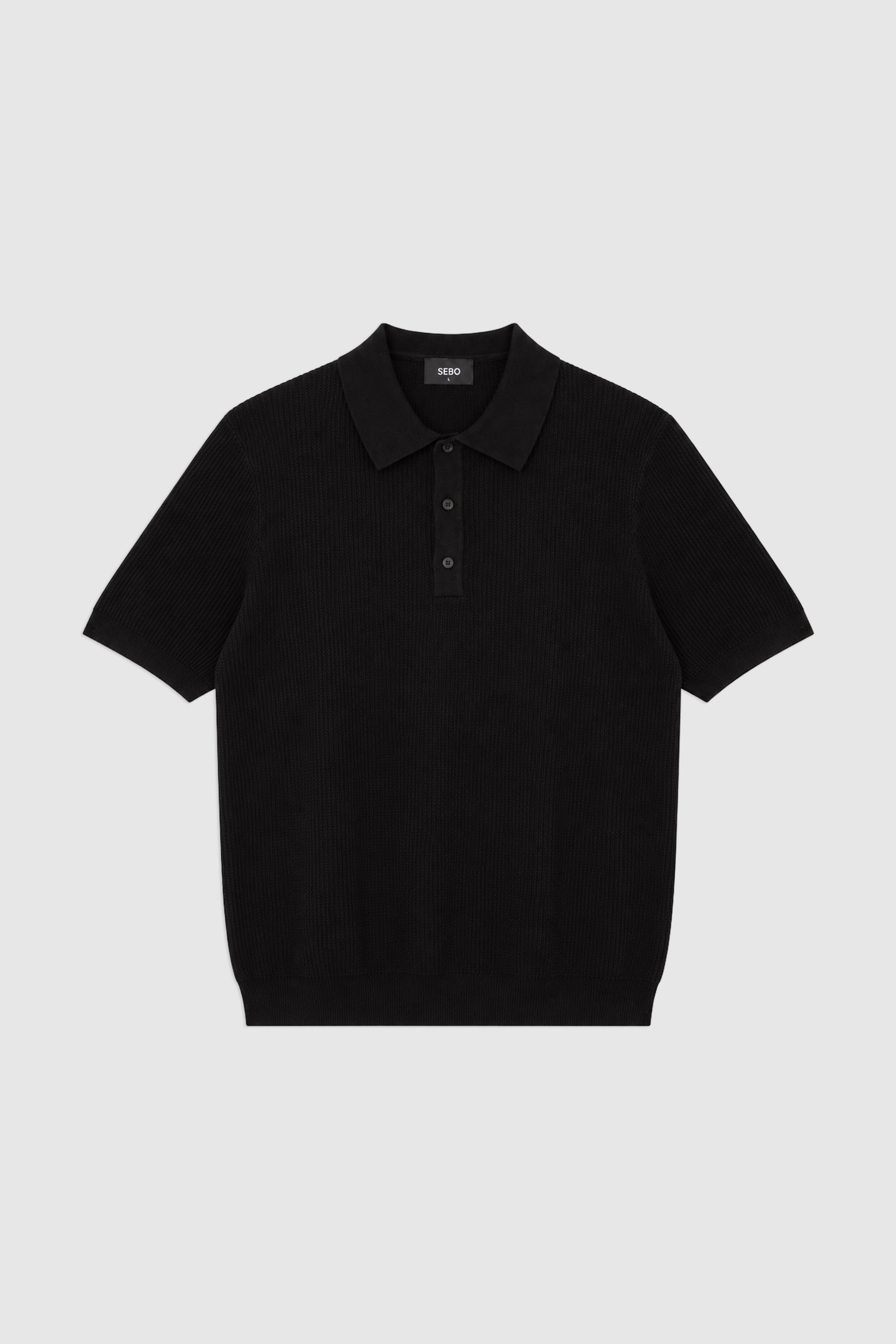 Slim Fit Cotton Knitted Polo