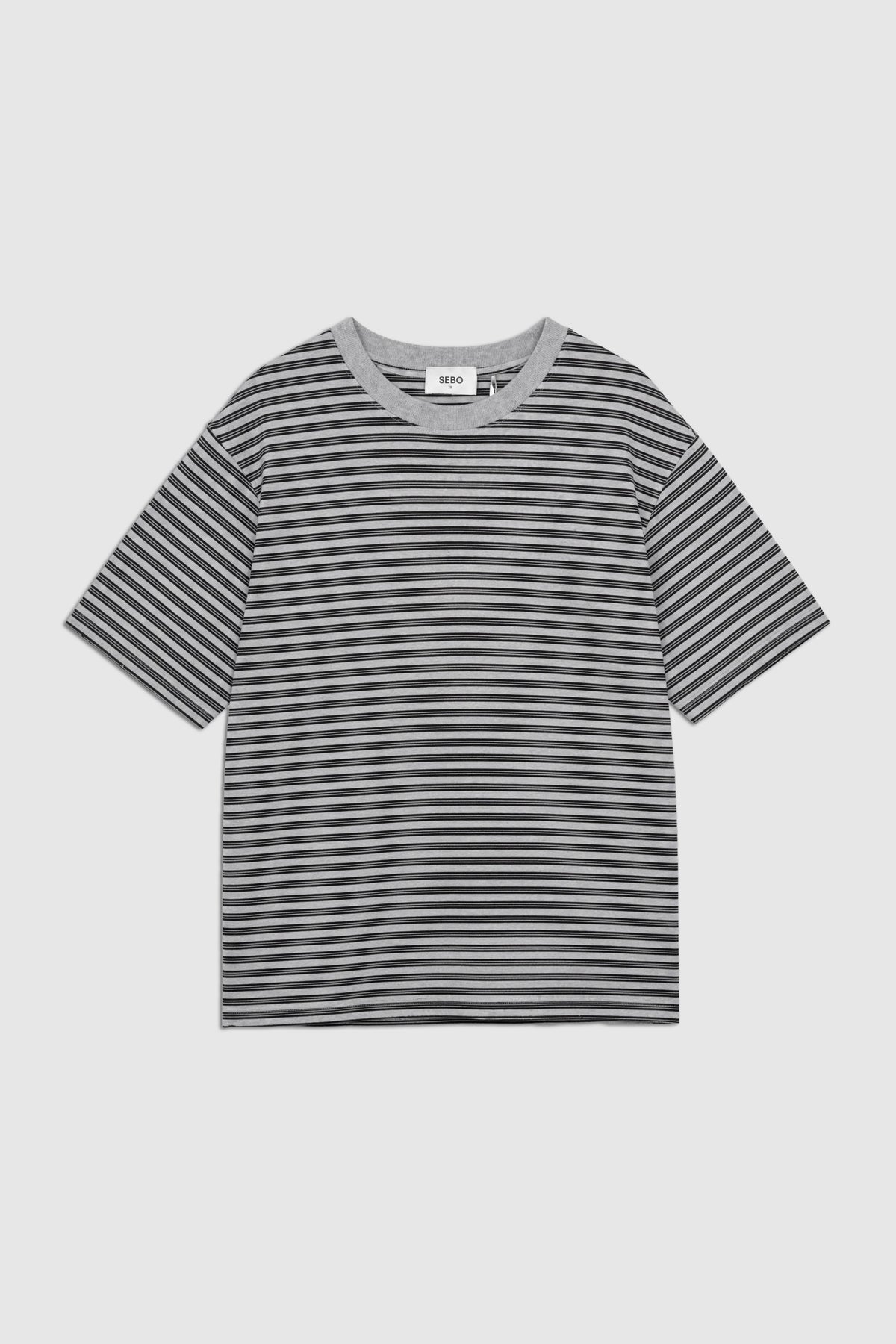 Oversized Cotton Striped Tee