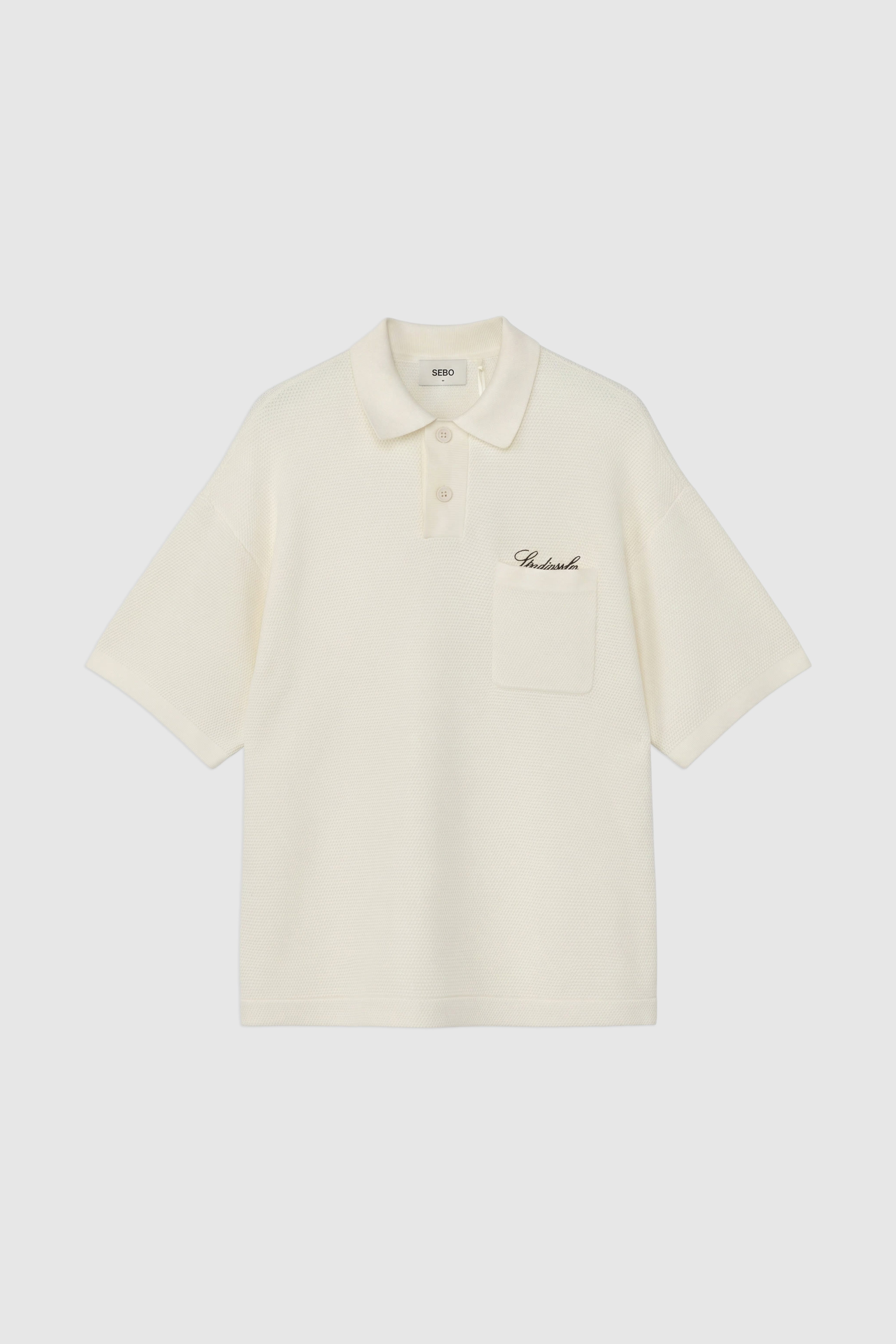 Oversized Knitted Polo