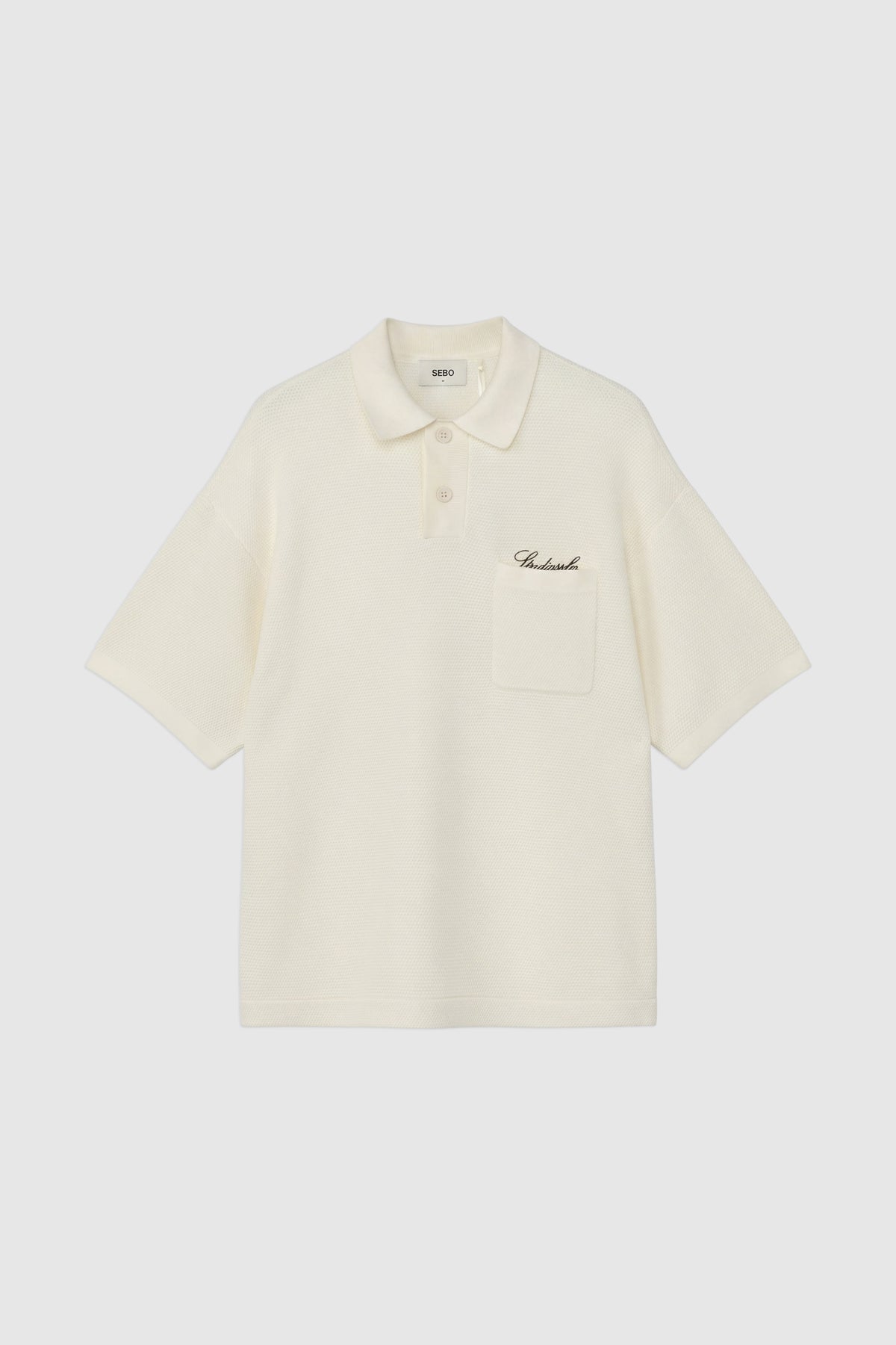 Oversized Knitted Polo