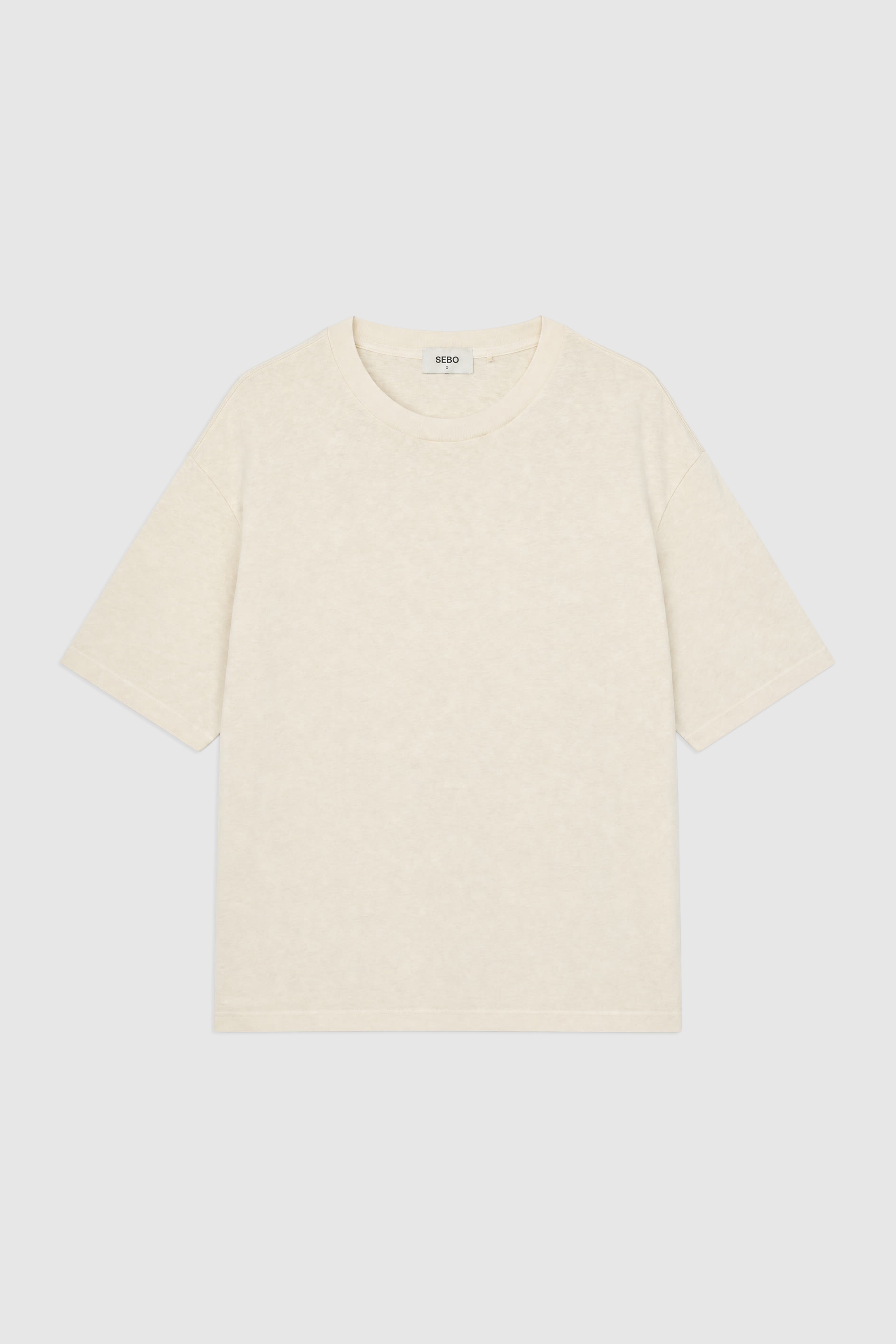 Oversized Linen Blend T-Shirt