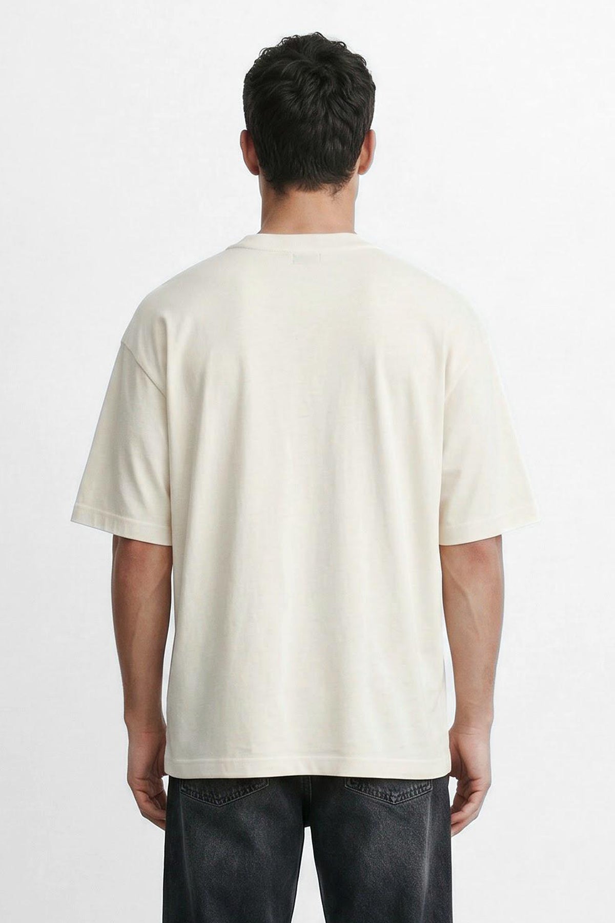 Oversized Linen Blend Tee