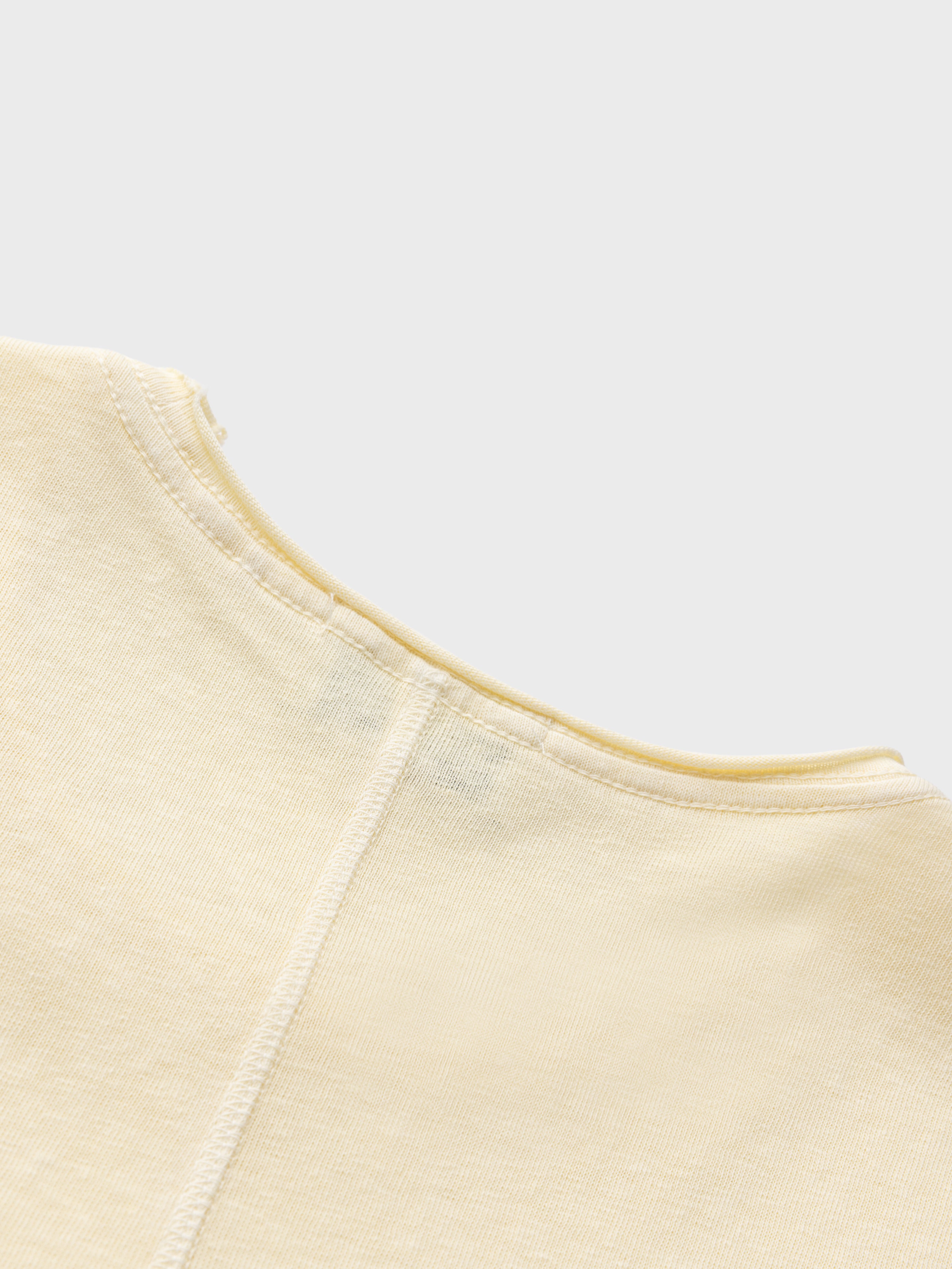 Mid Fit Linen Blend T-Shirt