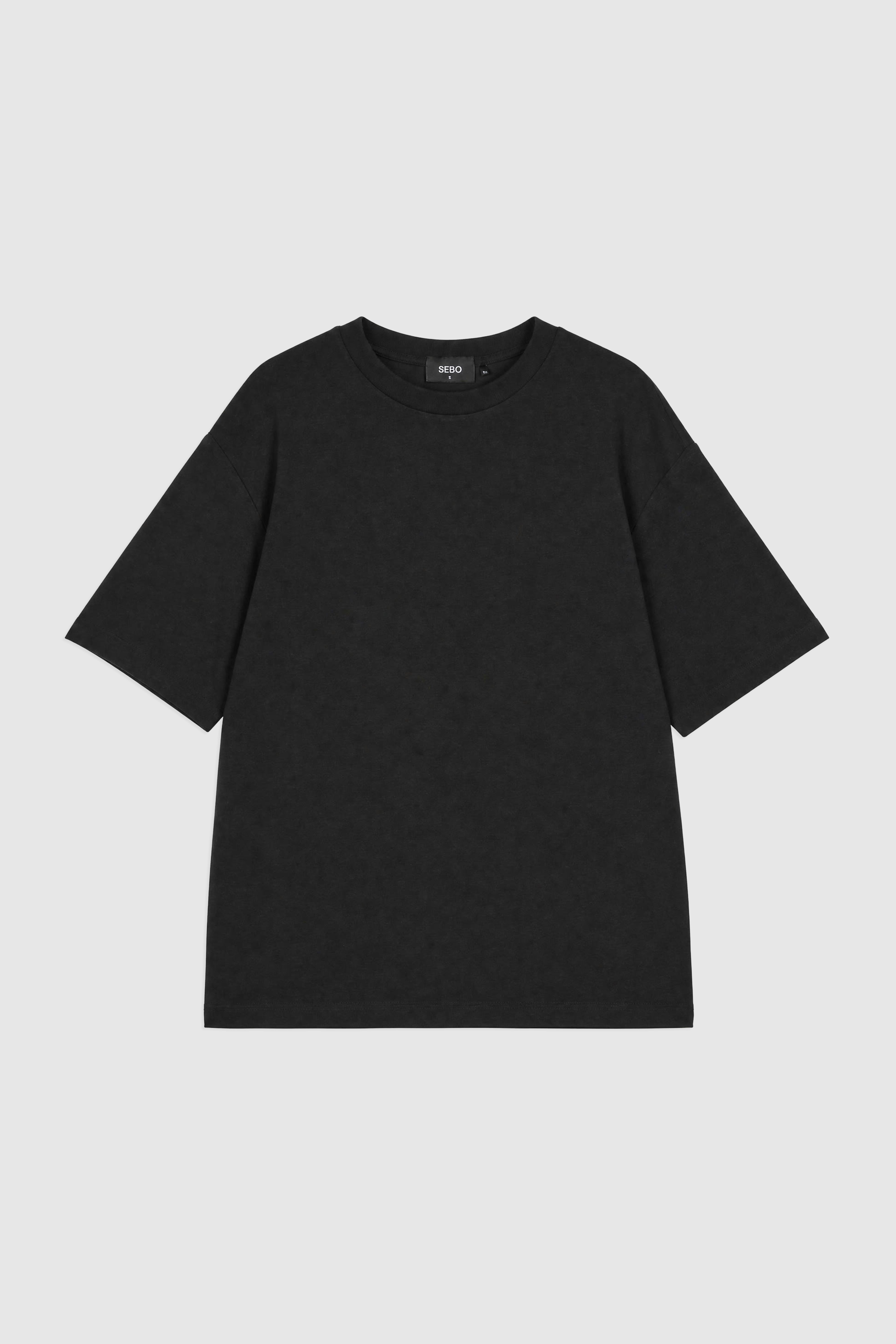 Oversized Linen Blend T-Shirt
