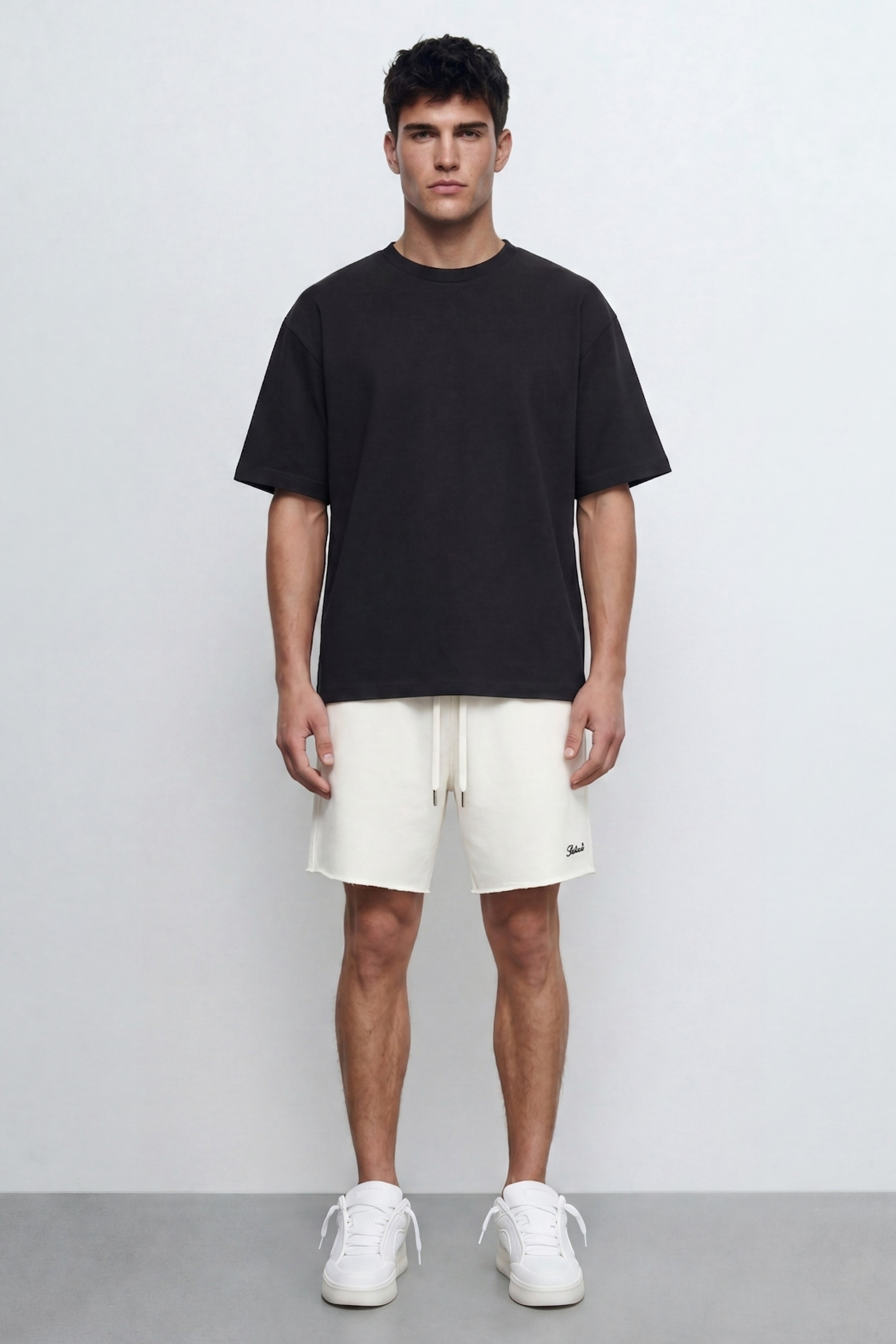 Oversized Linen Blend T-Shirt