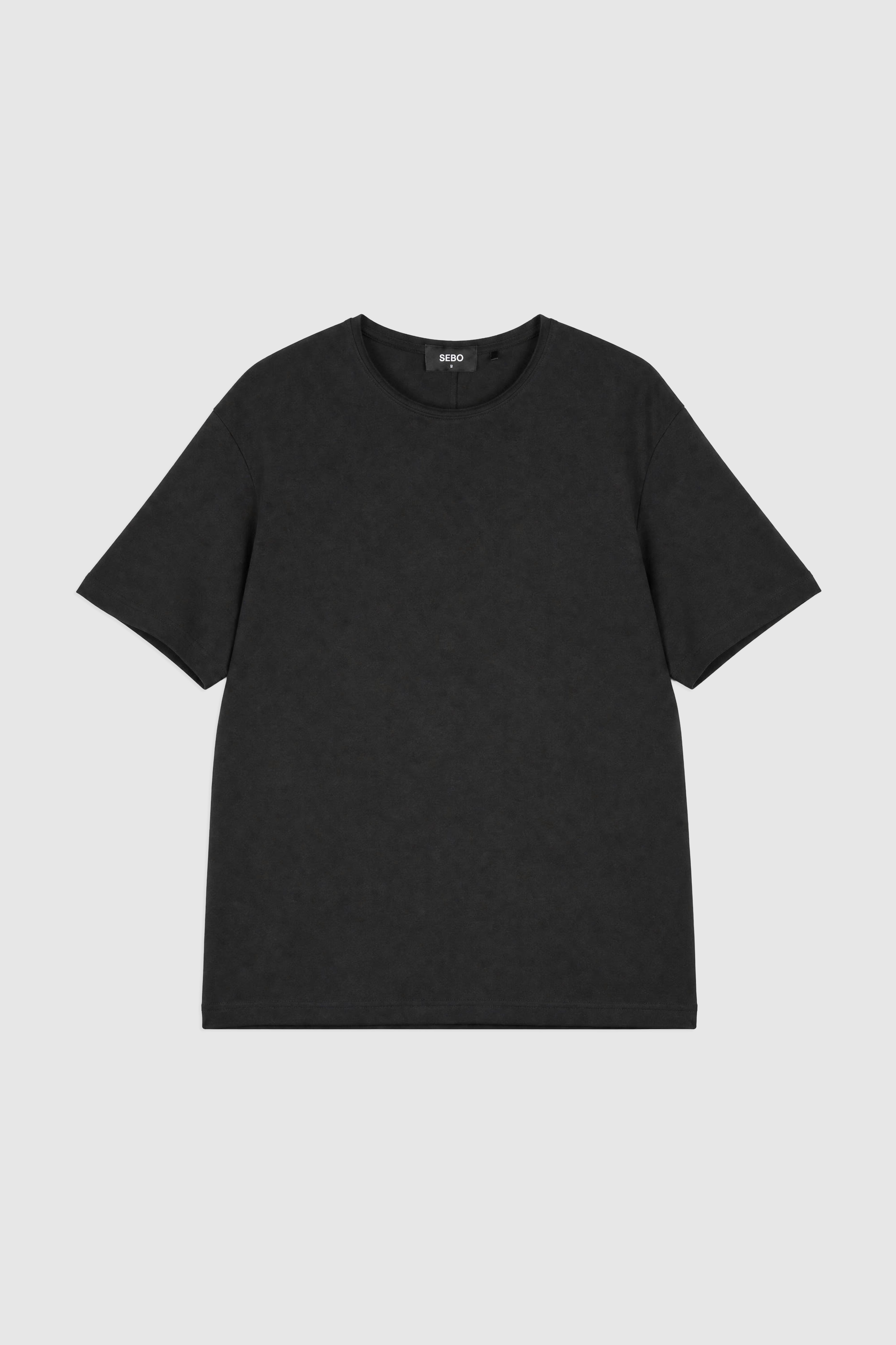 Mid Fit Linen Blend T-Shirt