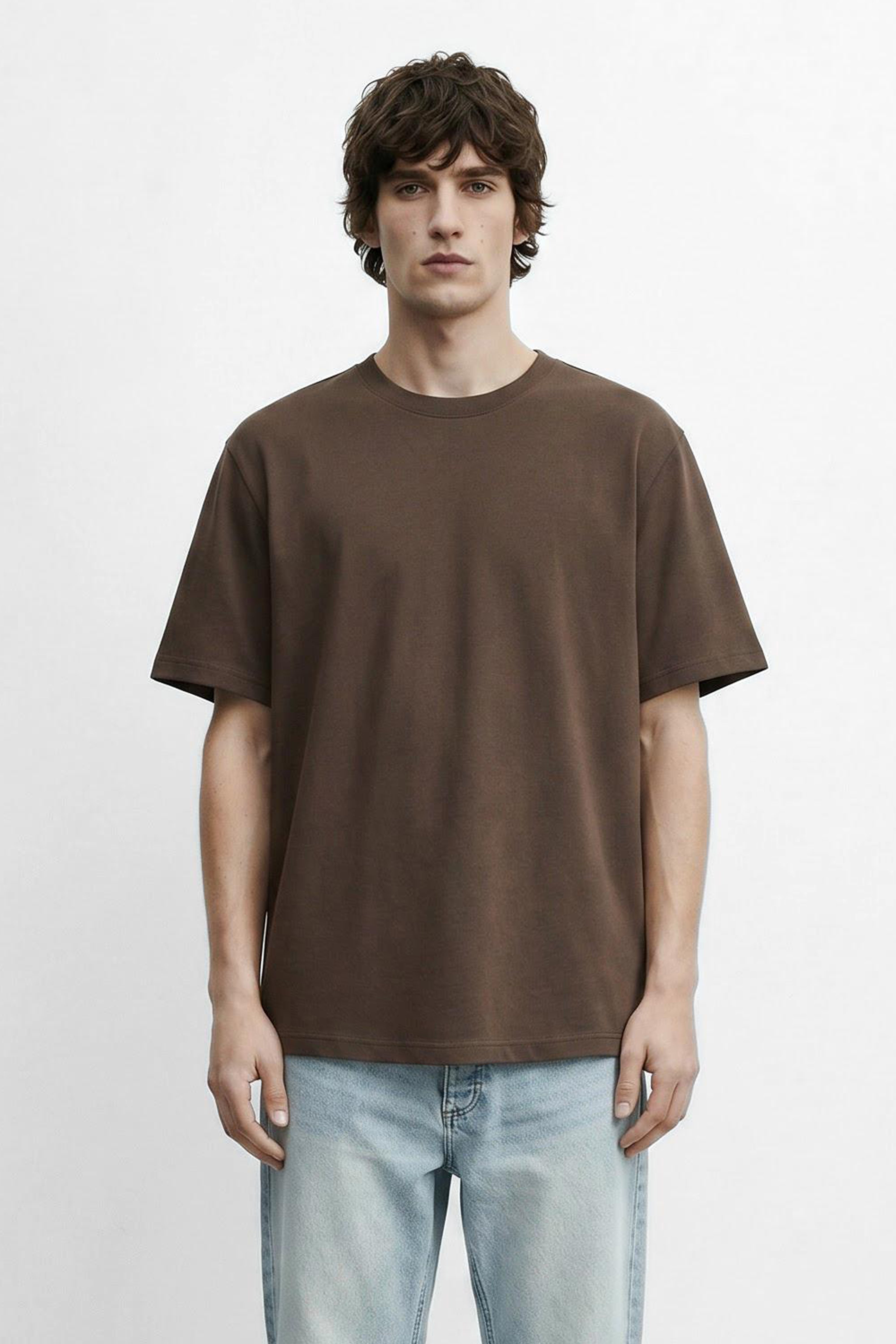 Mid Fit Cotton Modal T-Shirt