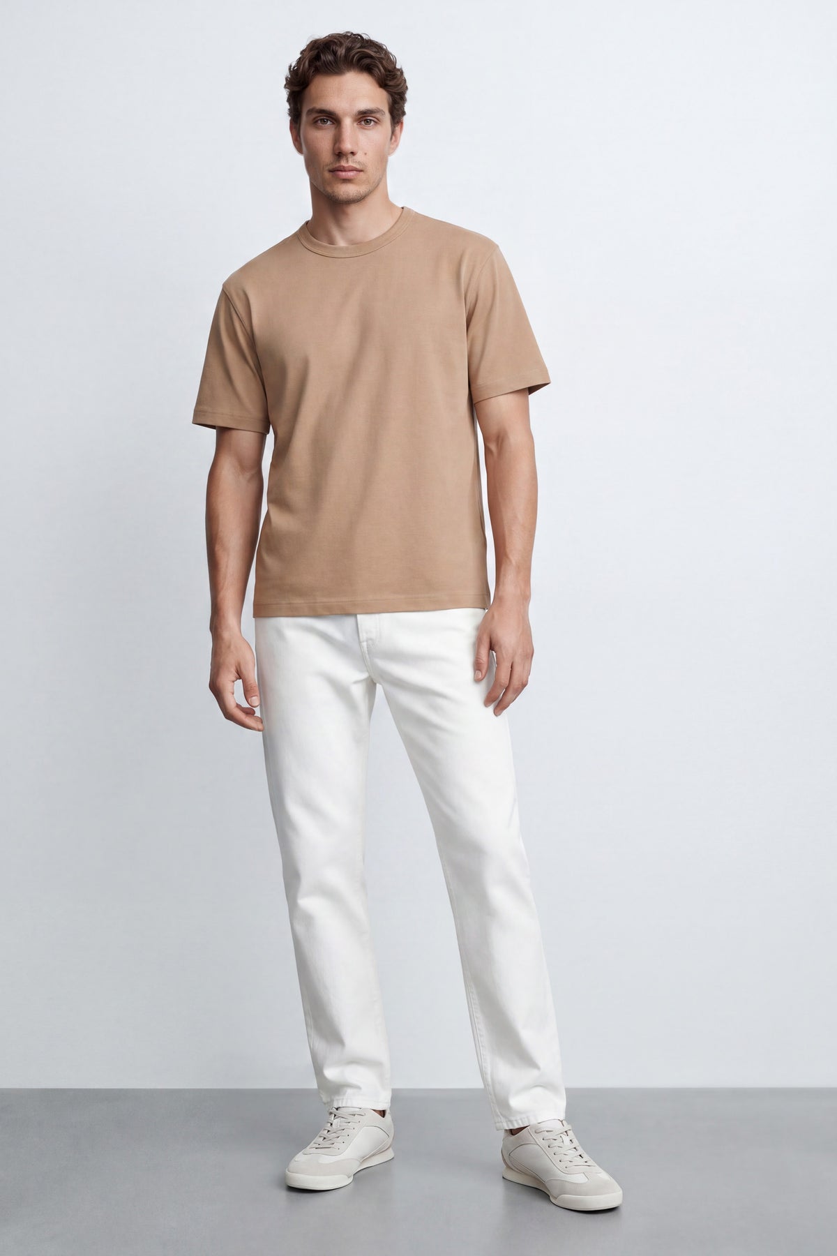 Mid Fit Cotton Tee