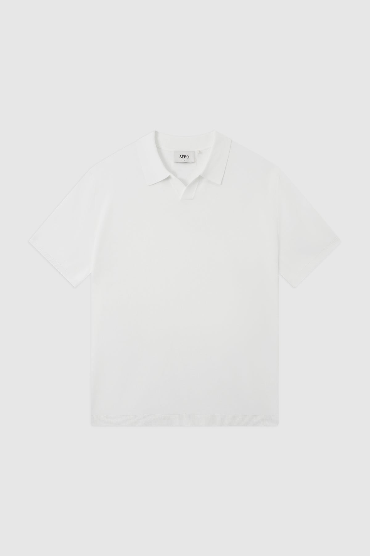 Mid Fit Knitted Polo Shirt