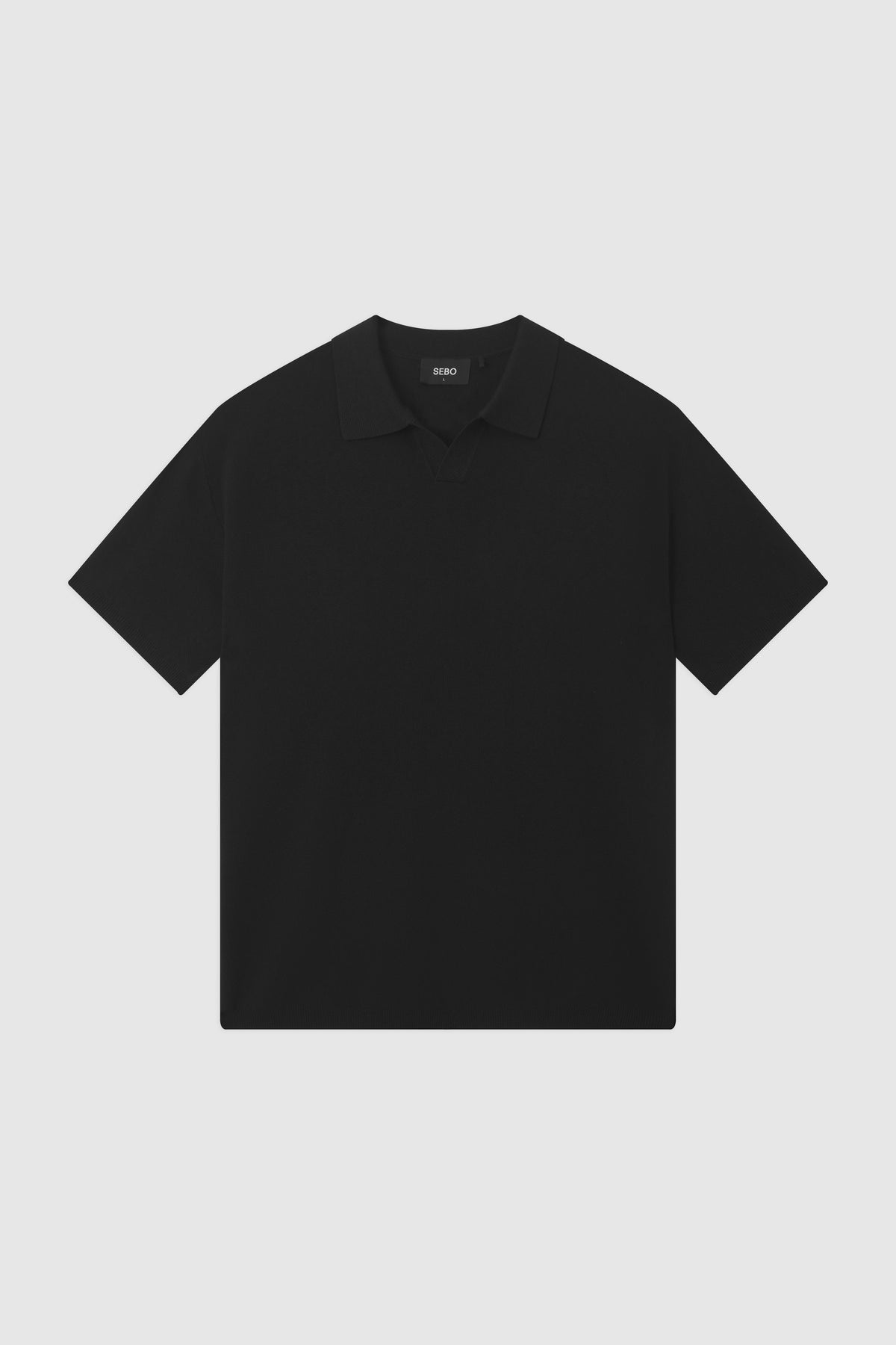 Mid Fit Knitted Polo Shirt