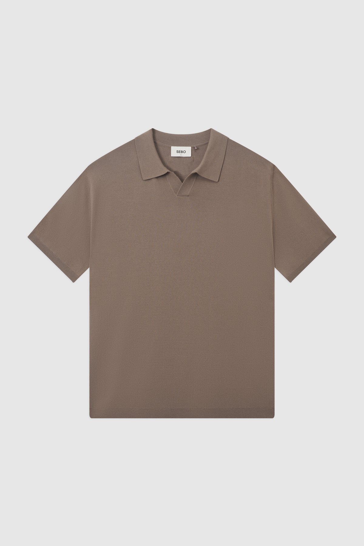 Mid Fit Knitted Polo Shirt