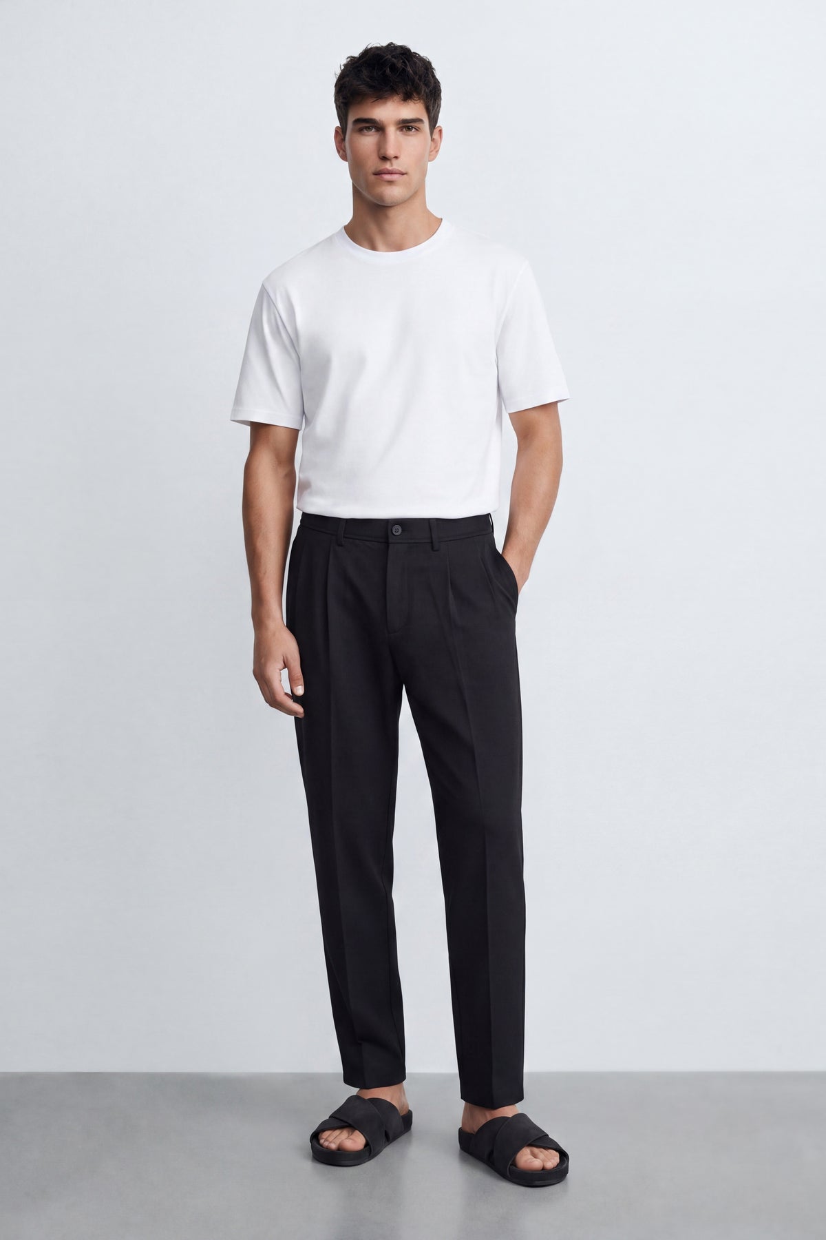 Liquid Proof Slim Fit Cotton Tee