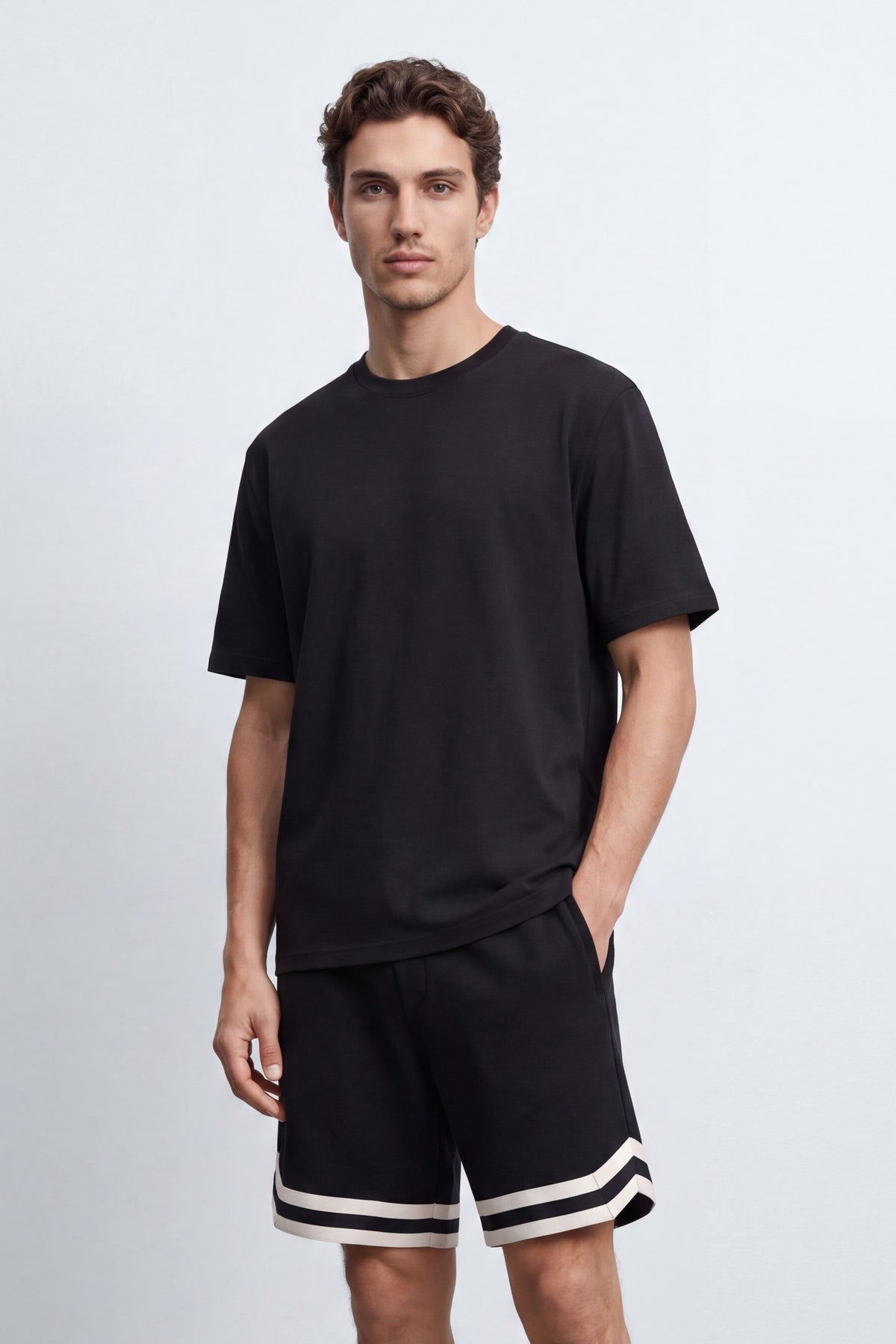 Liquid Proof Slim Fit Cotton Tee