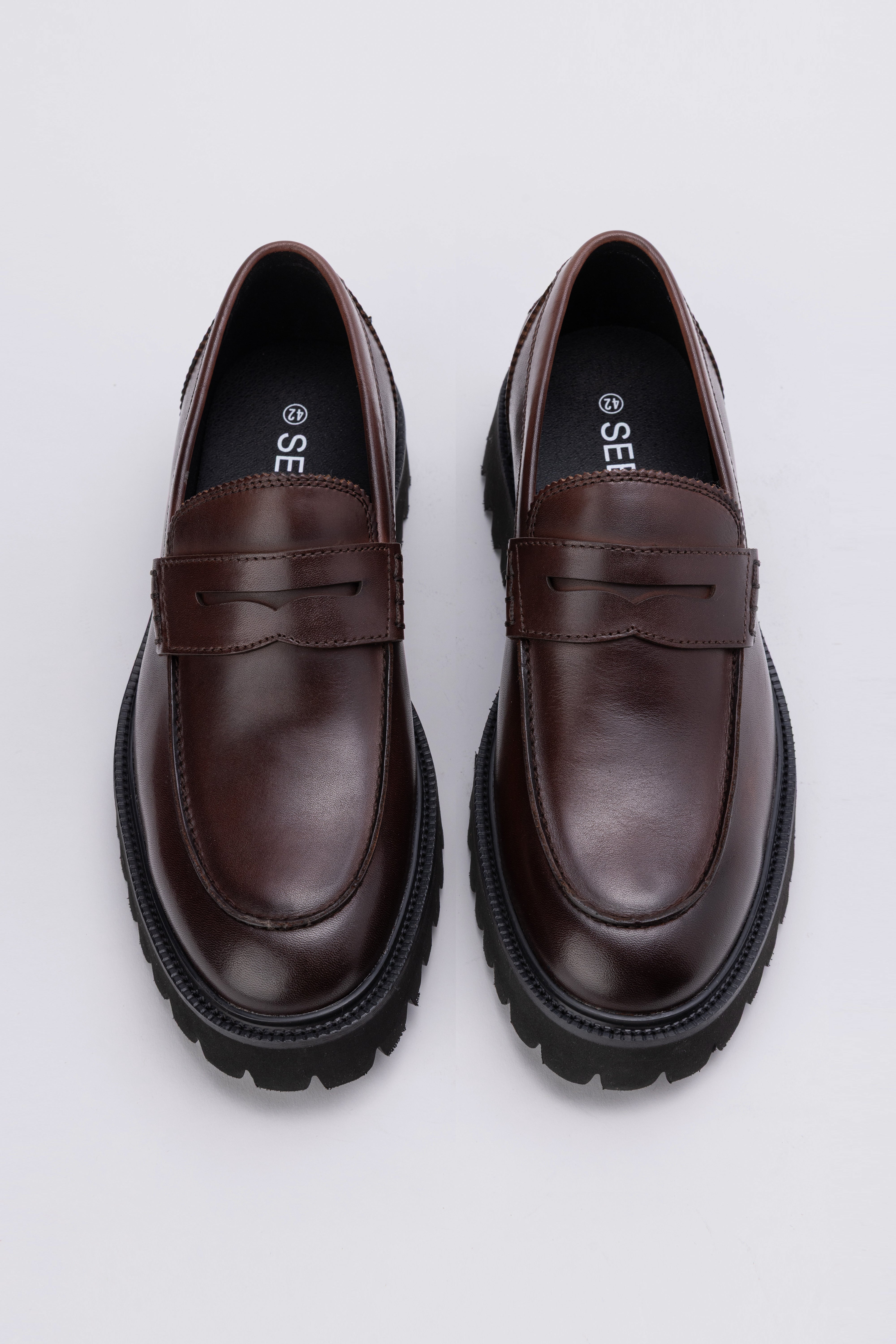 Glossy Chunky Loafers
