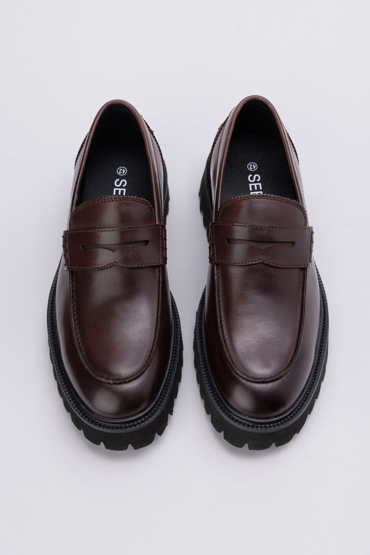 Glossy Chunky Loafers