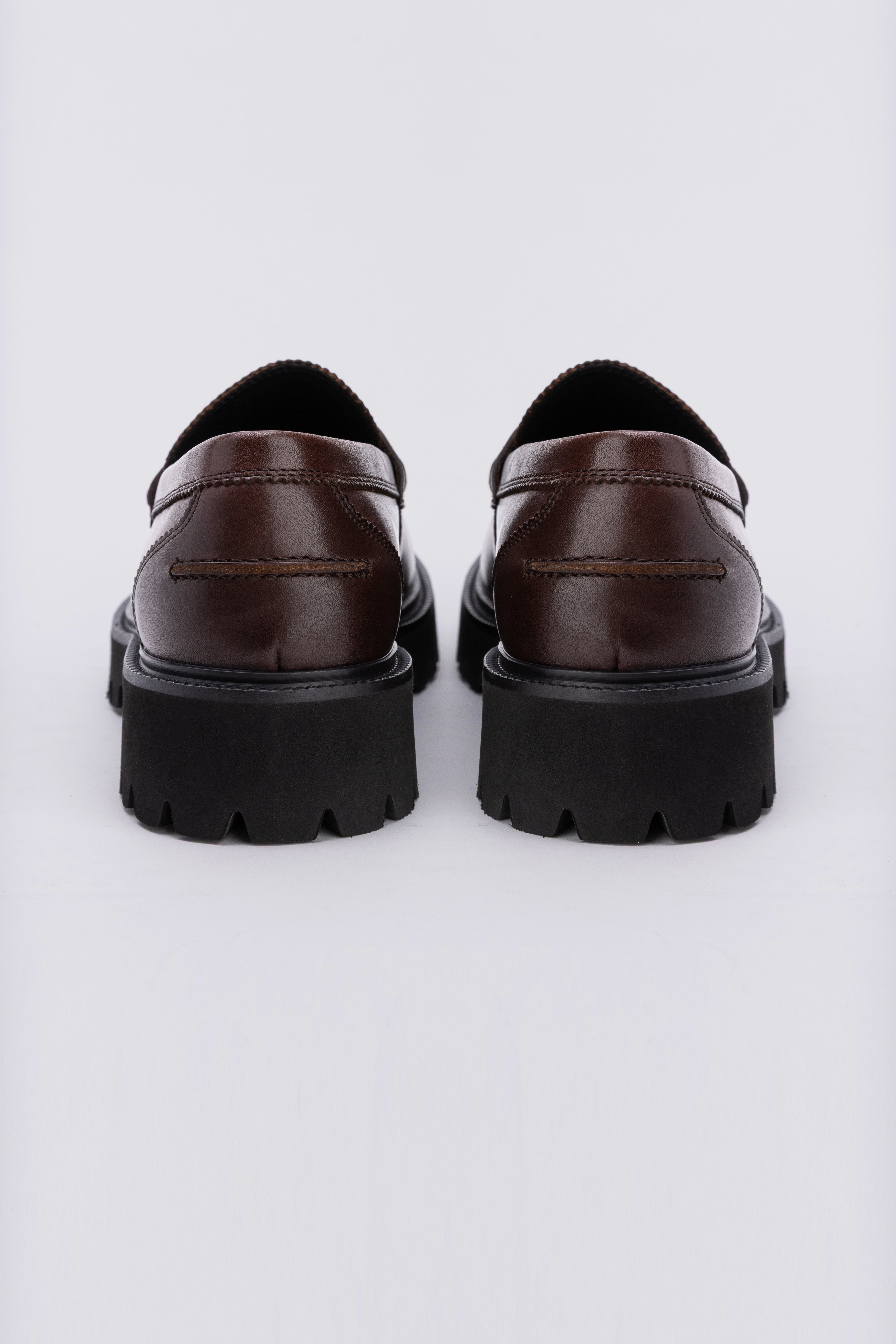 Glossy Chunky Loafers
