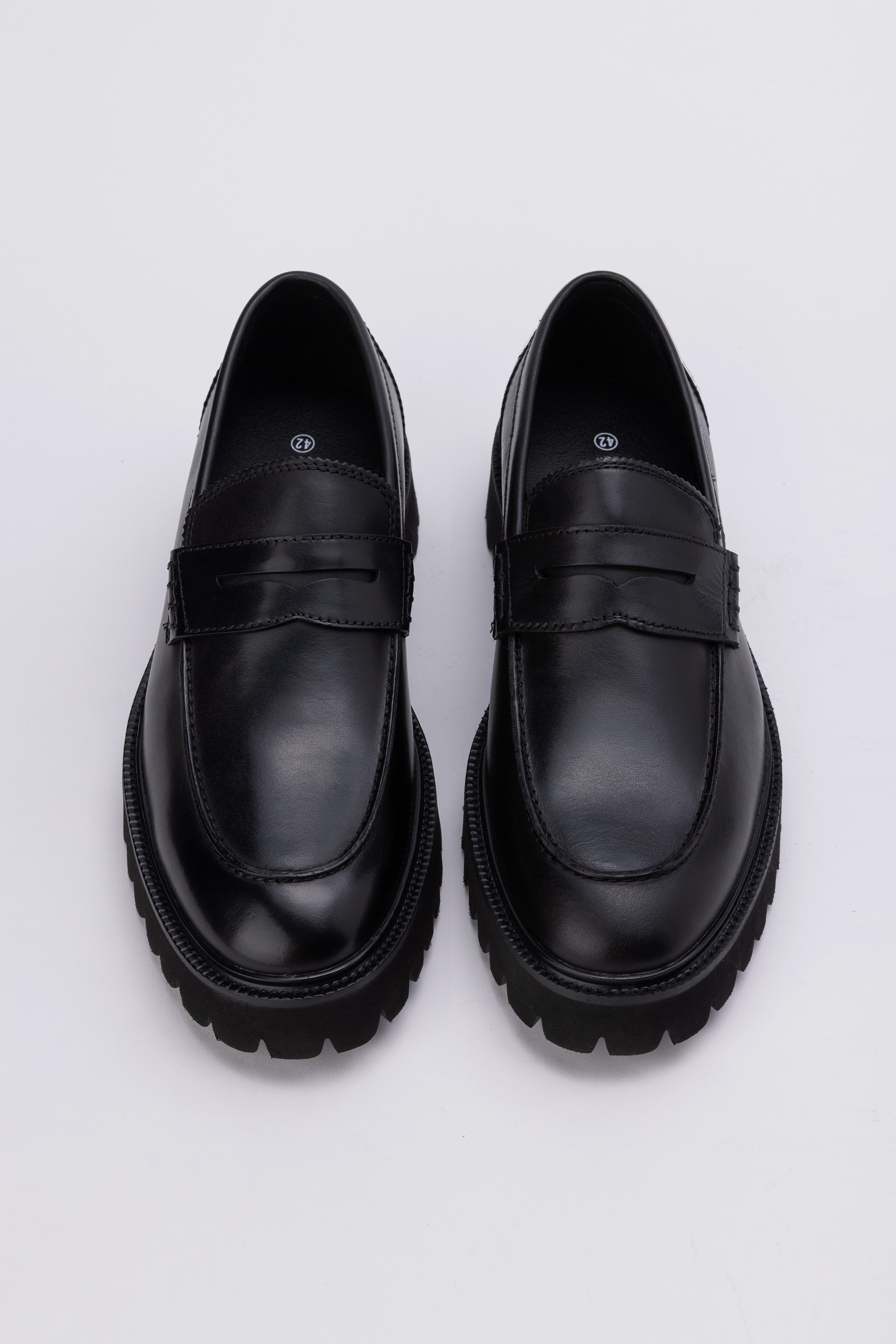 Glossy Chunky Loafers