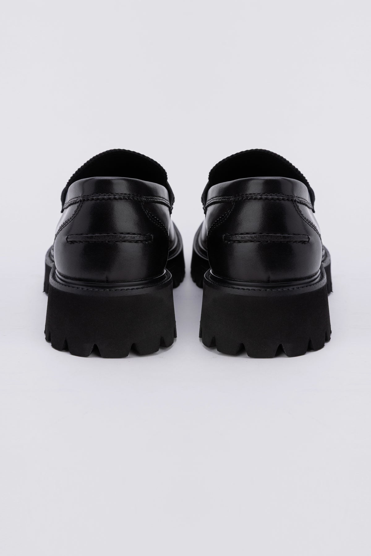 Glossy Chunky Loafers