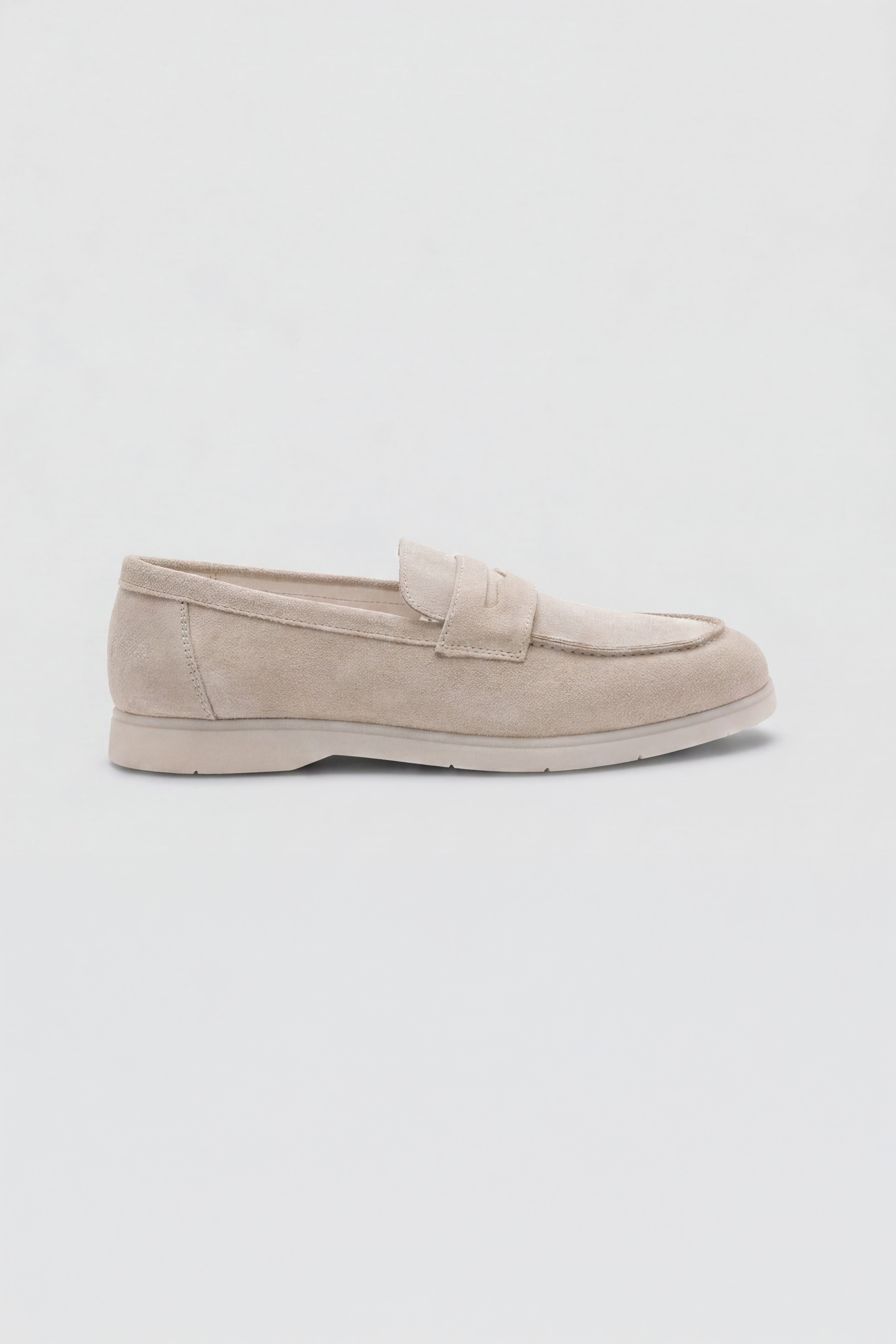 Suede Leather Loafers