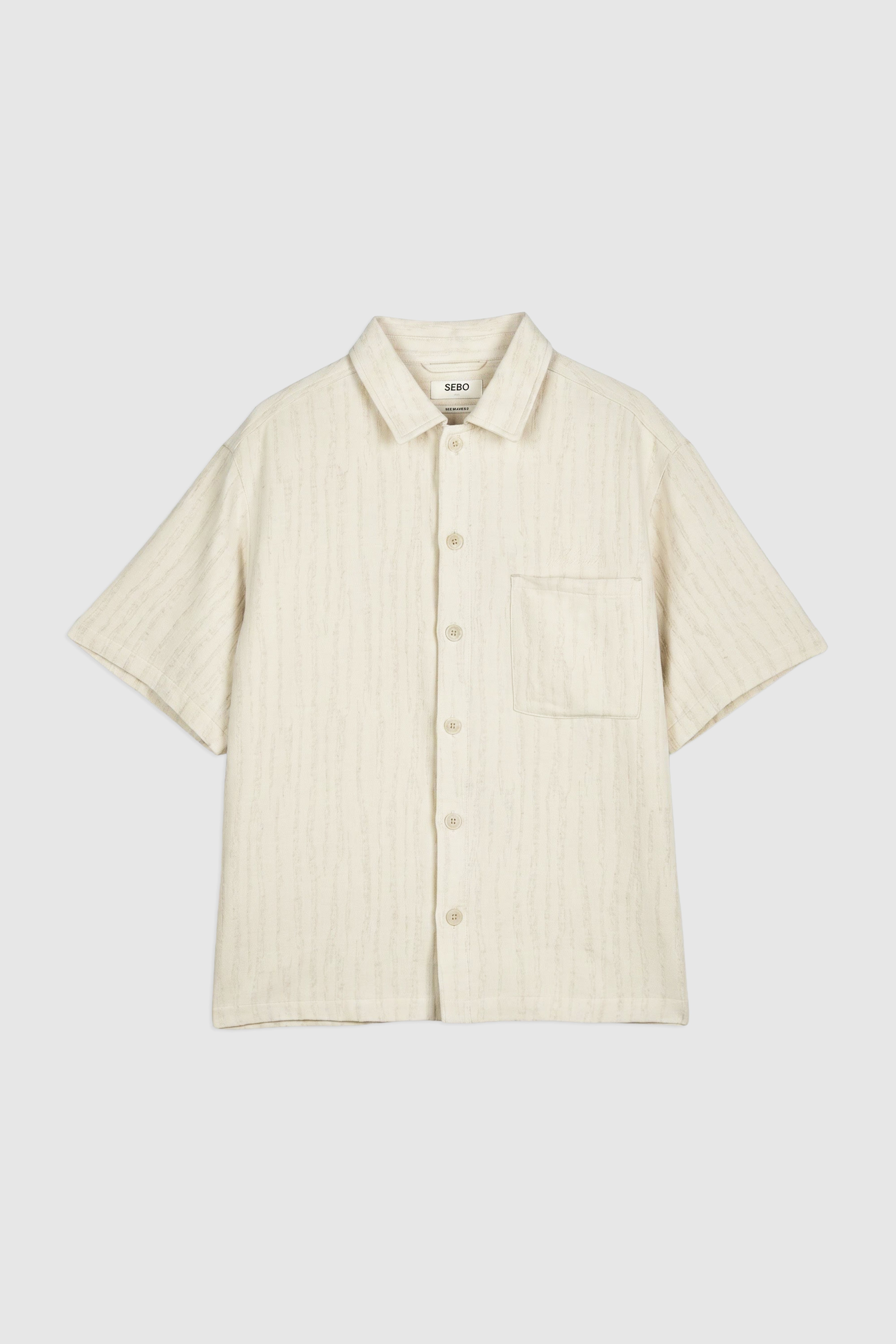Oversized Linen Blend Shirt
