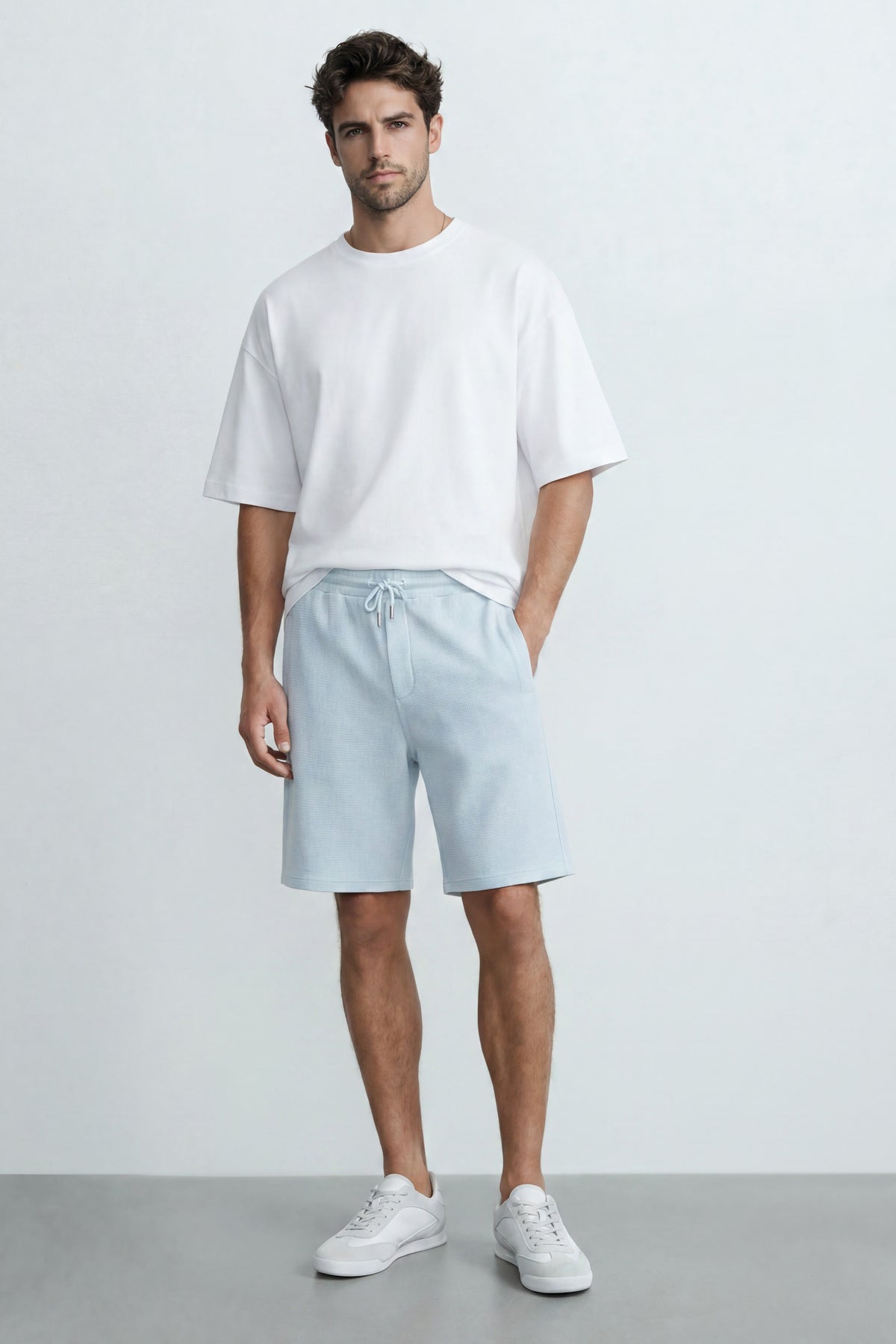 Slim Fit Cotton Bermuda
