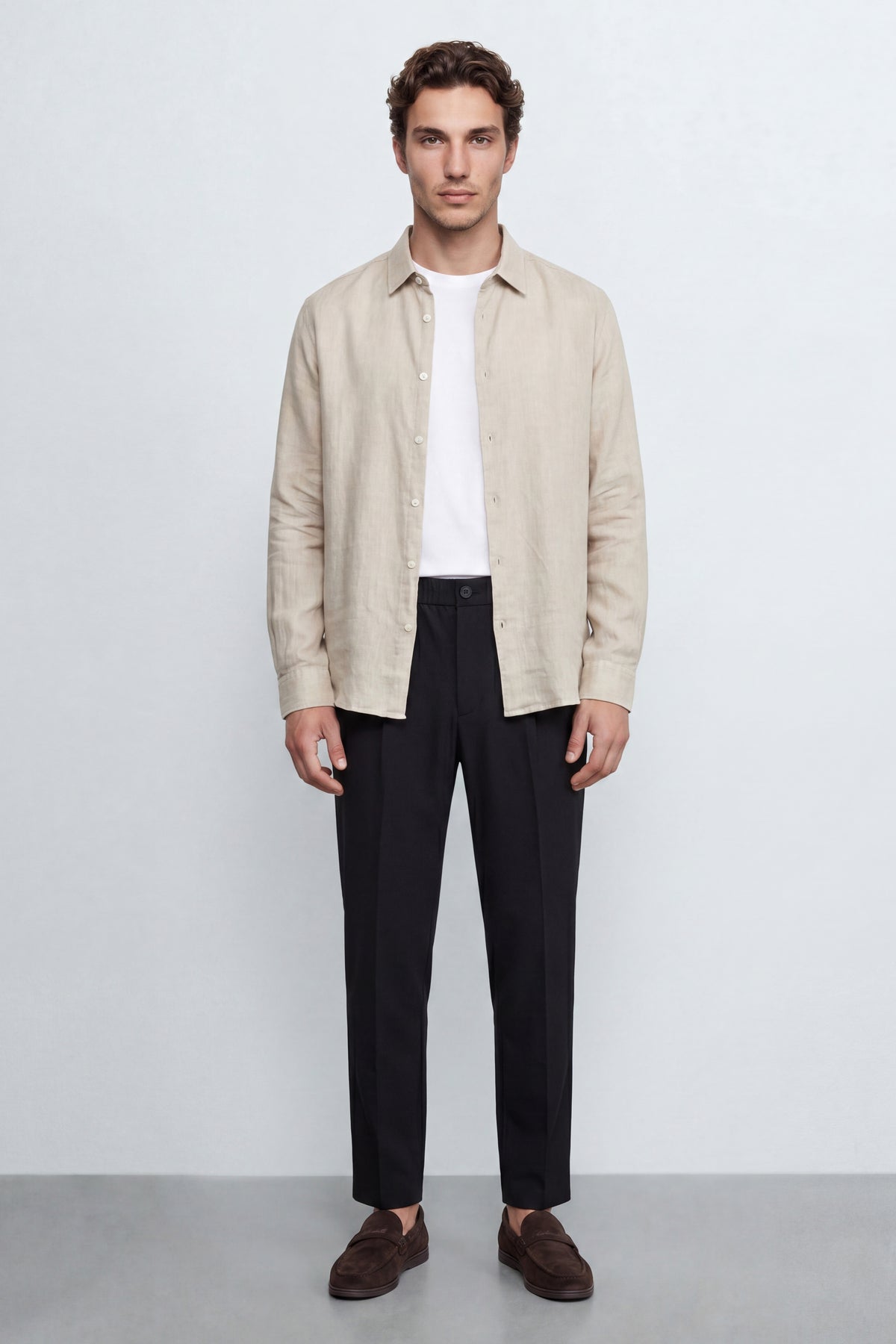 Carrot Fit Tailored Pants