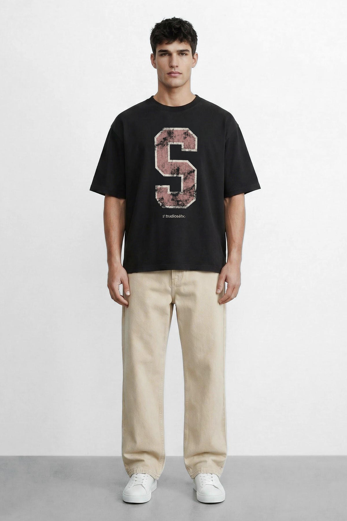 Straight Fit Cotton Pants