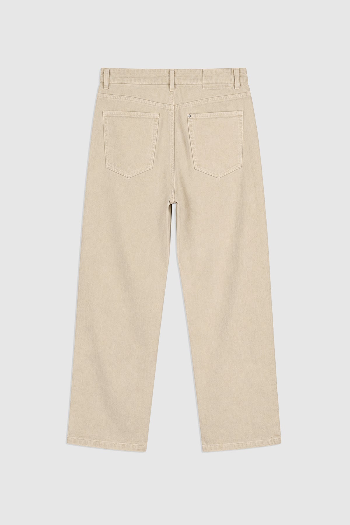 Straight Fit Cotton Pants