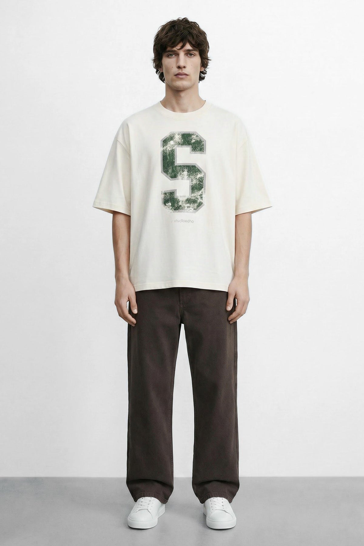 Straight Fit Cotton Pants