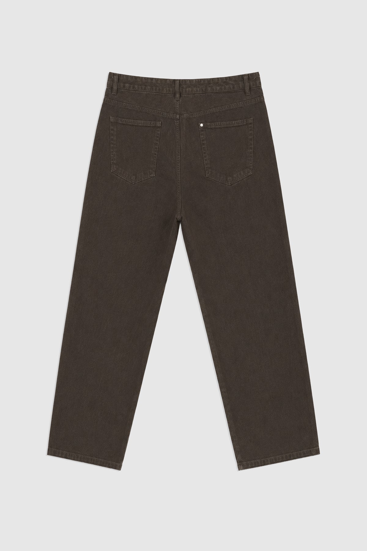Straight Fit Cotton Pants
