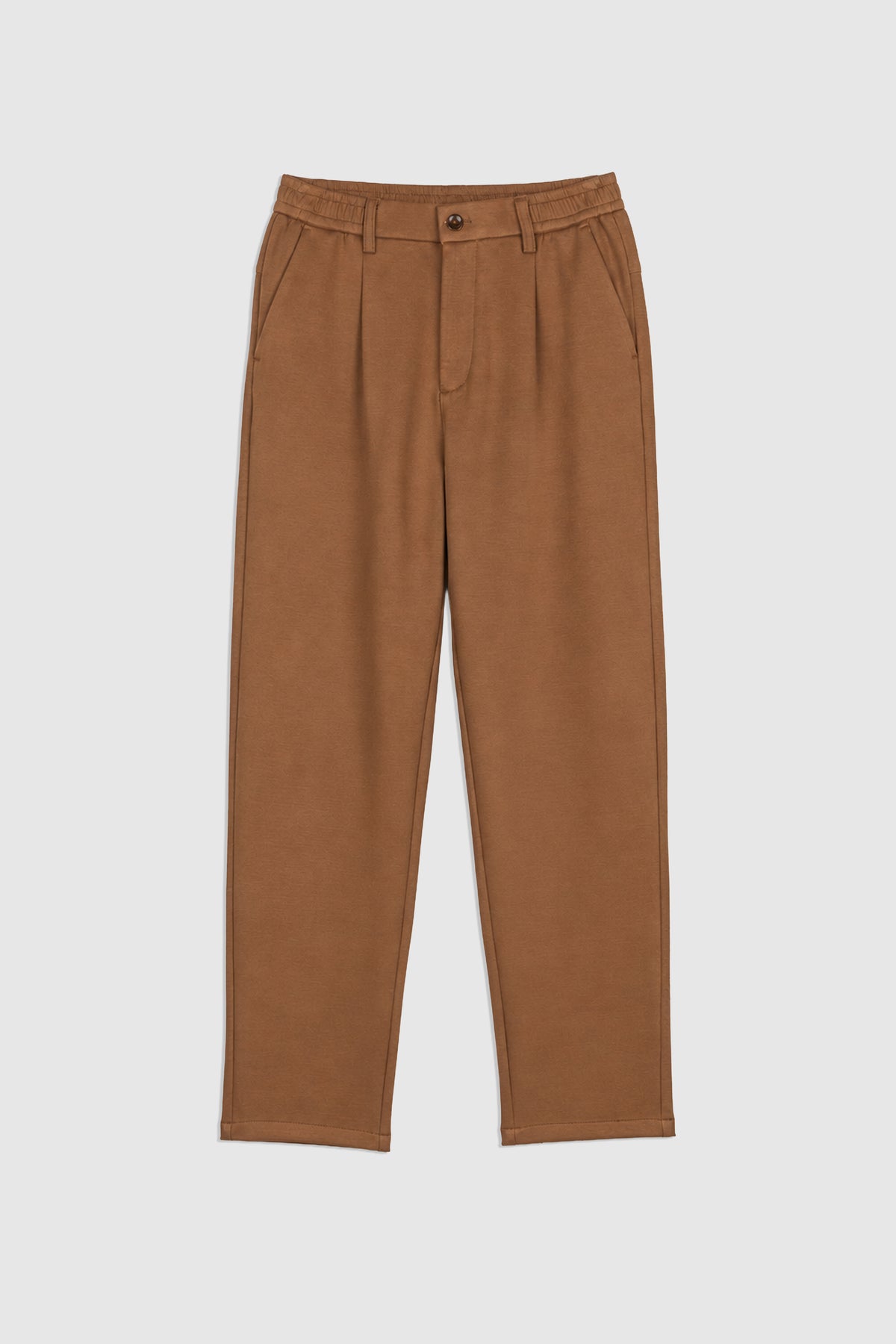 Slim Fit Cotton Blend Pants
