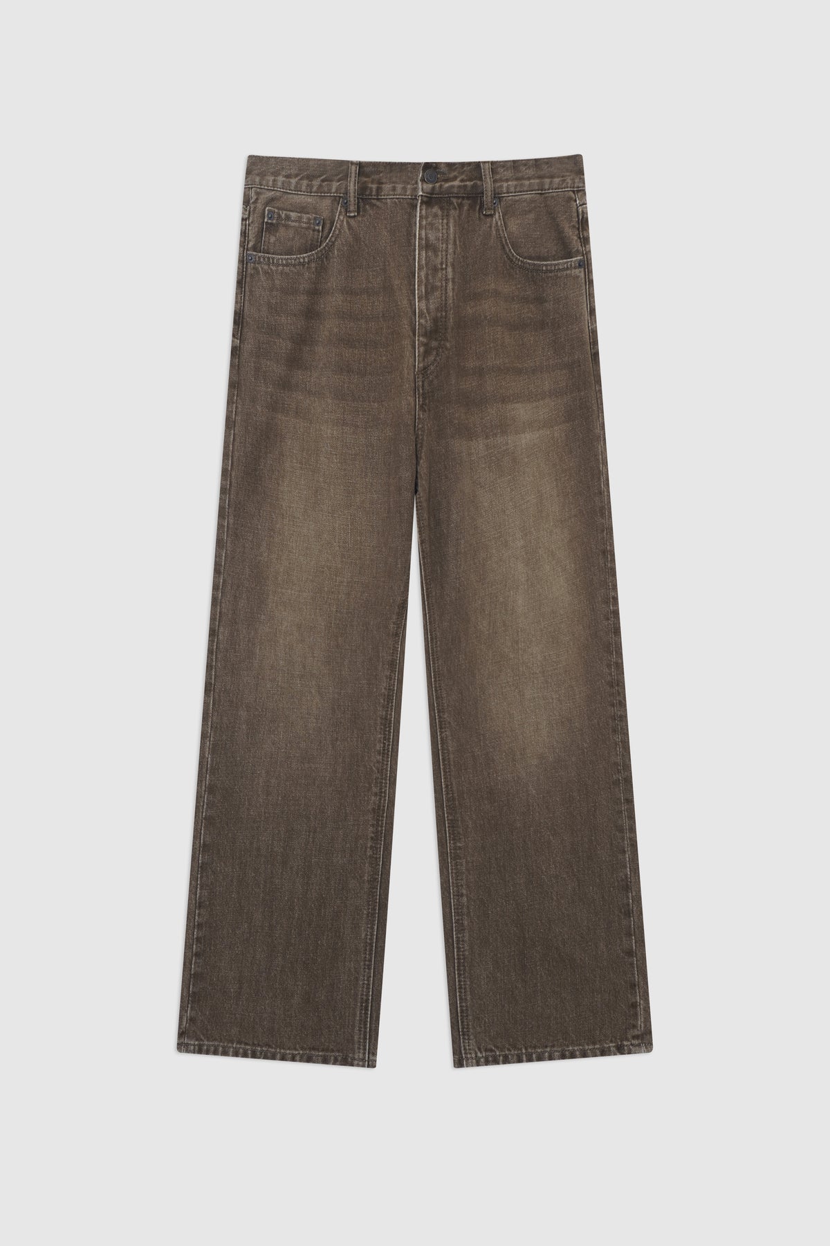 Straight Fit Cotton Jeans
