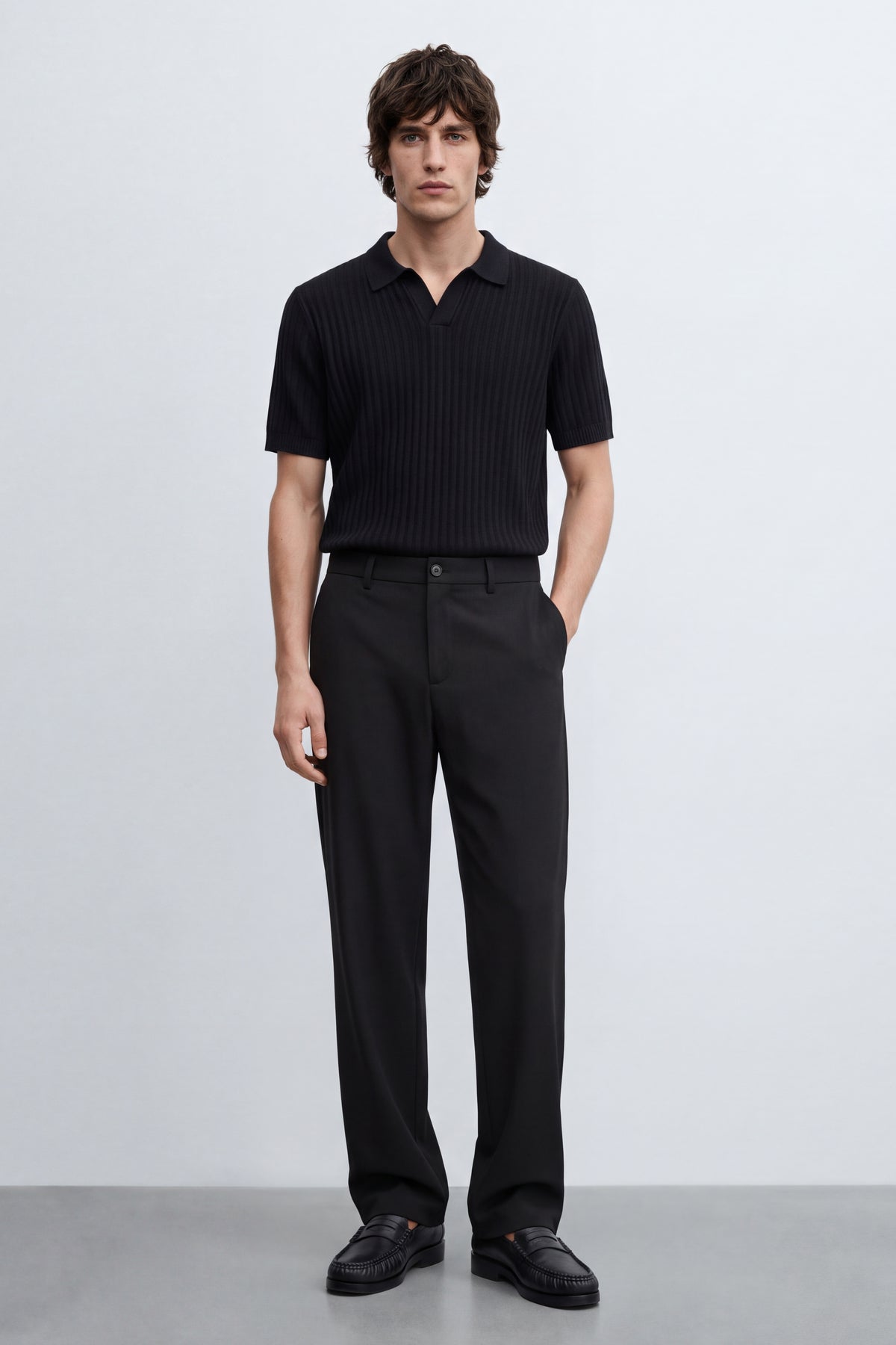Slim Fit Tailored Trousers