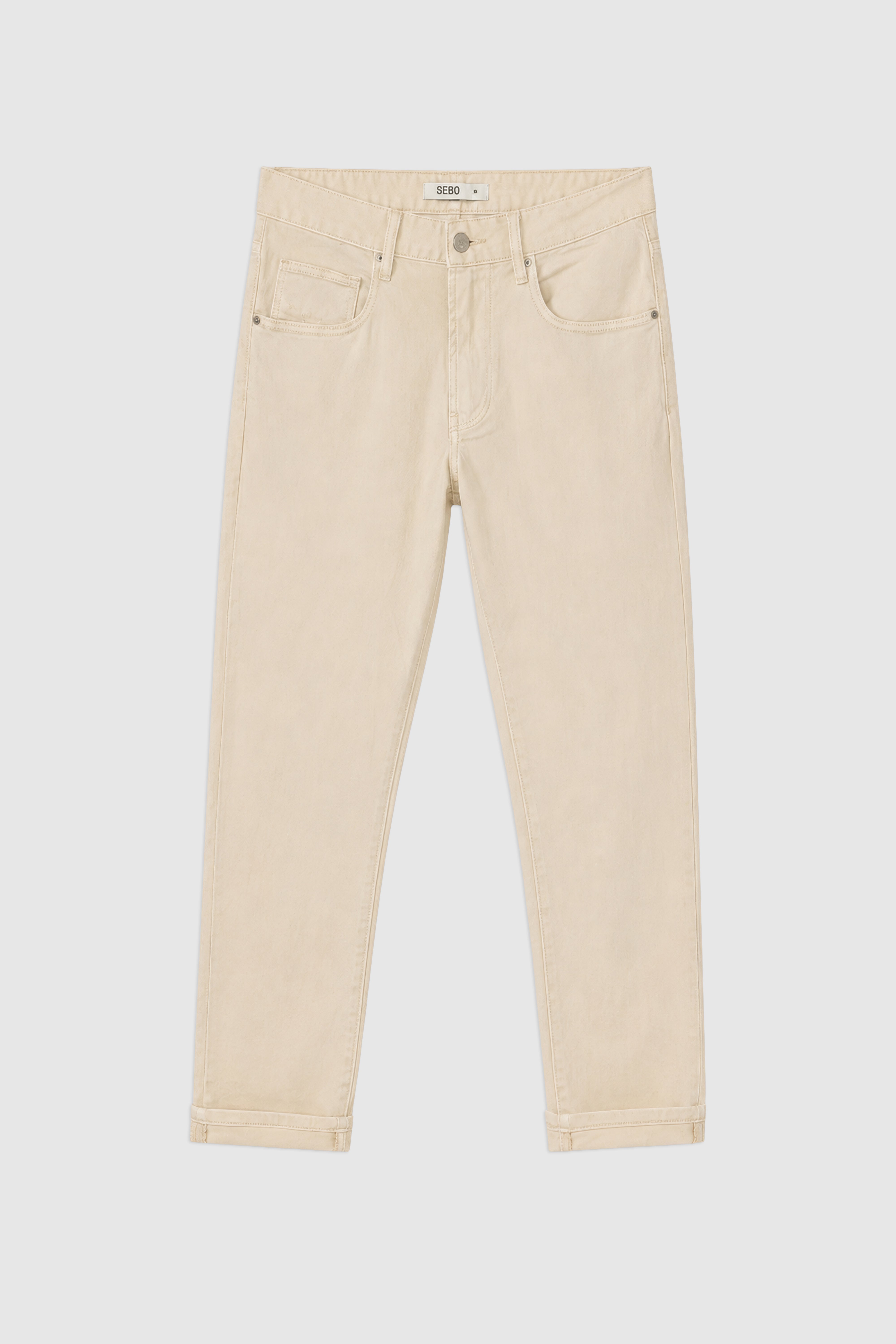 Relaxed Fit Cotton Pants