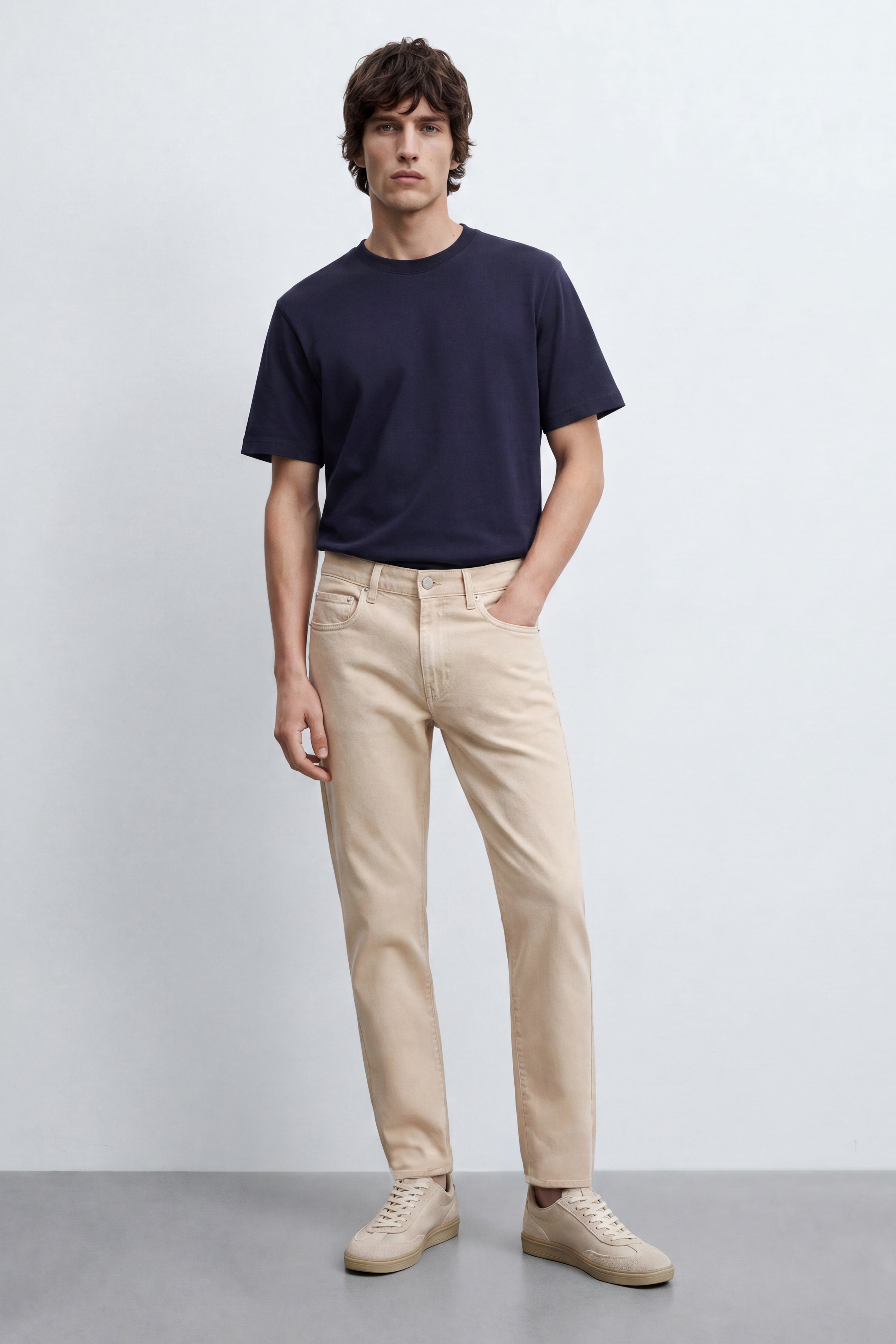 Relaxed Fit Cotton Pants