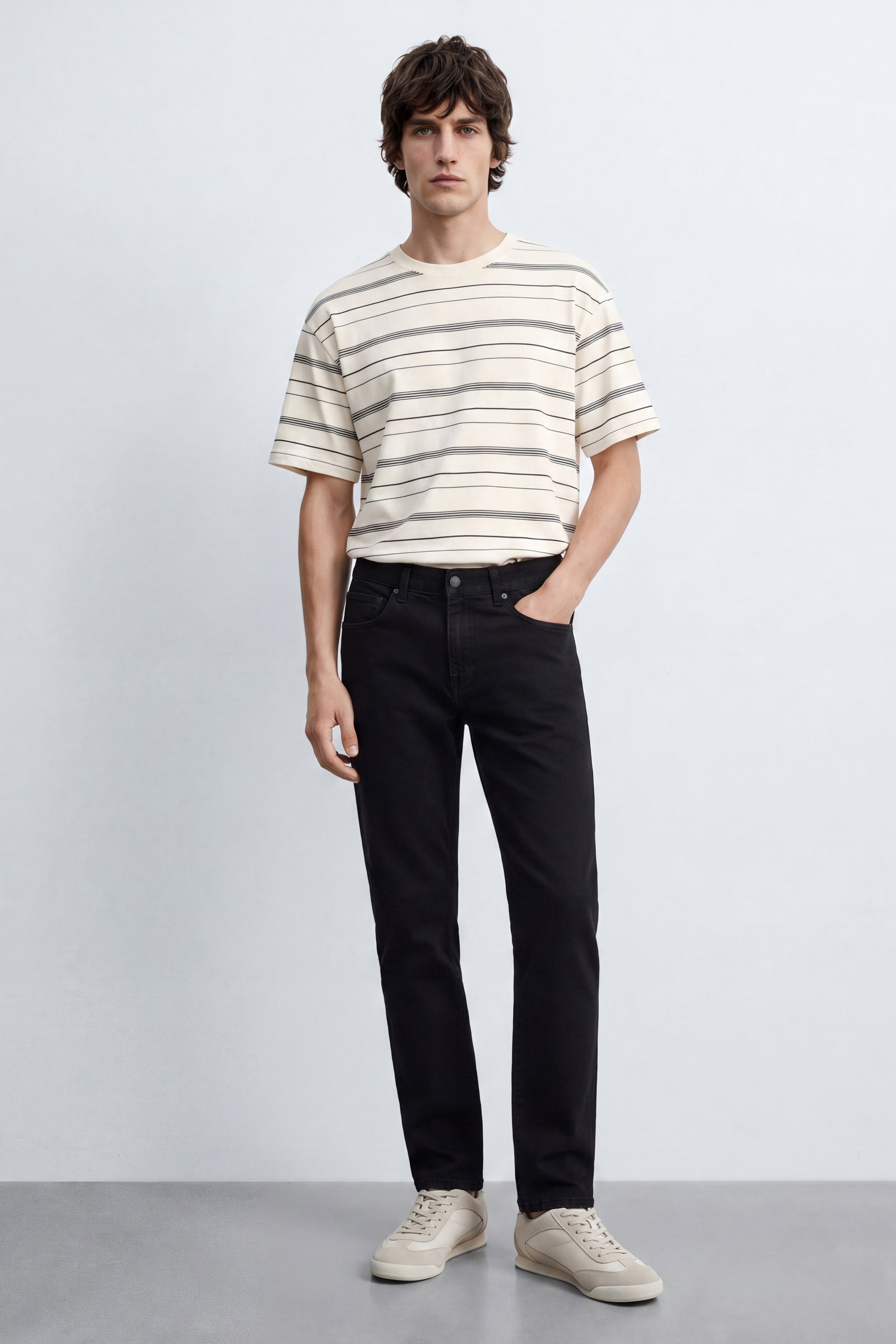 Relaxed Fit Cotton Pants