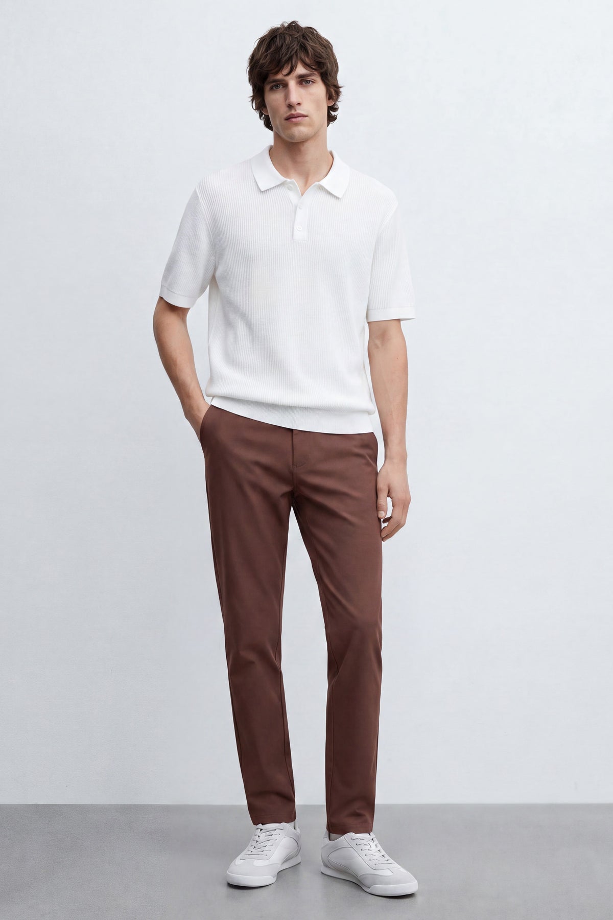 Carrot Fit Tailored Pants