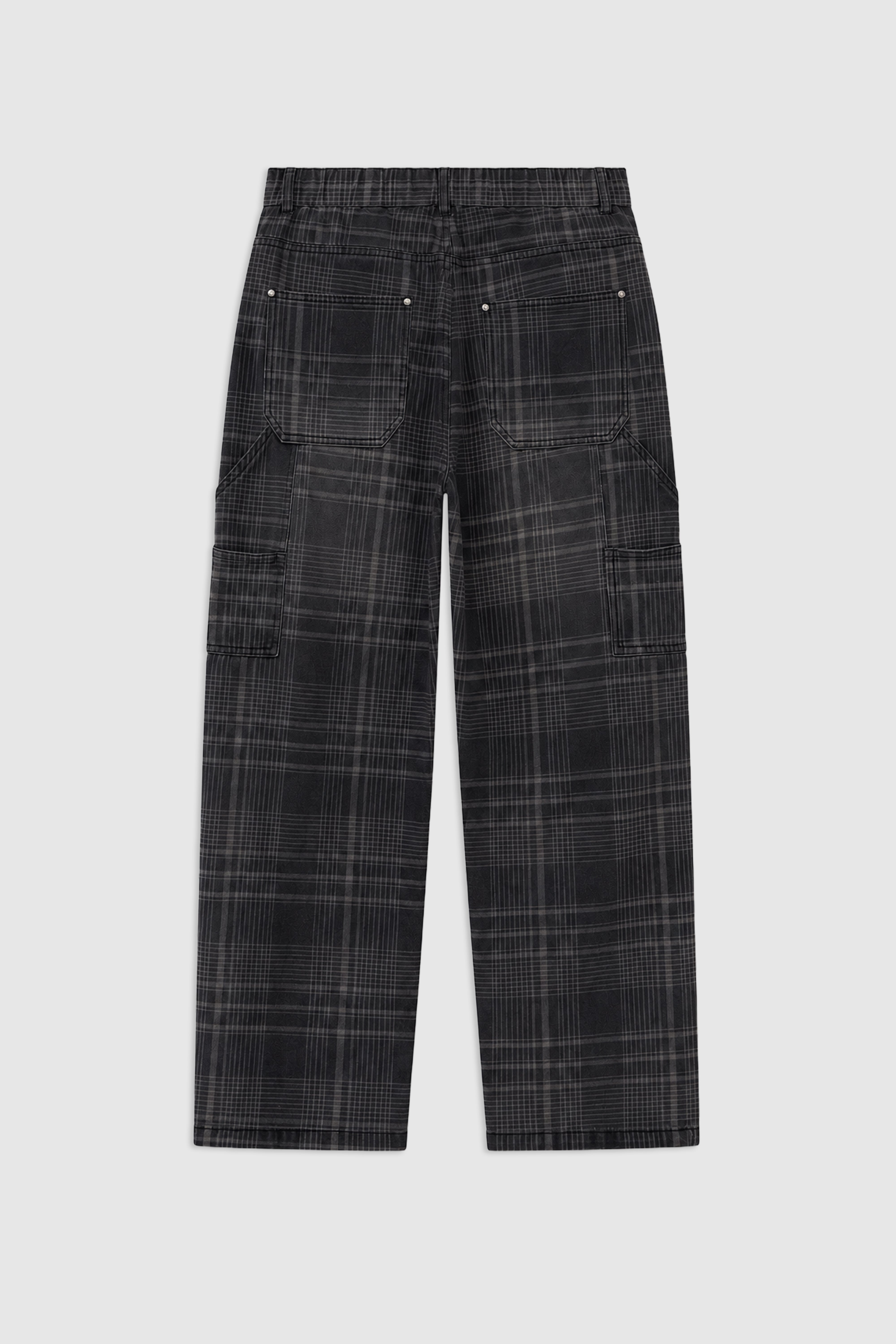 Tailored Cotton Blend Pants