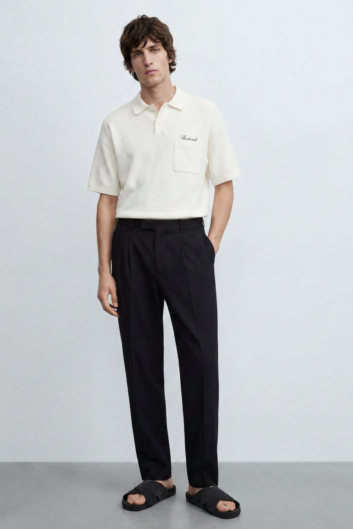 Oversized Fit Tailored Trousers