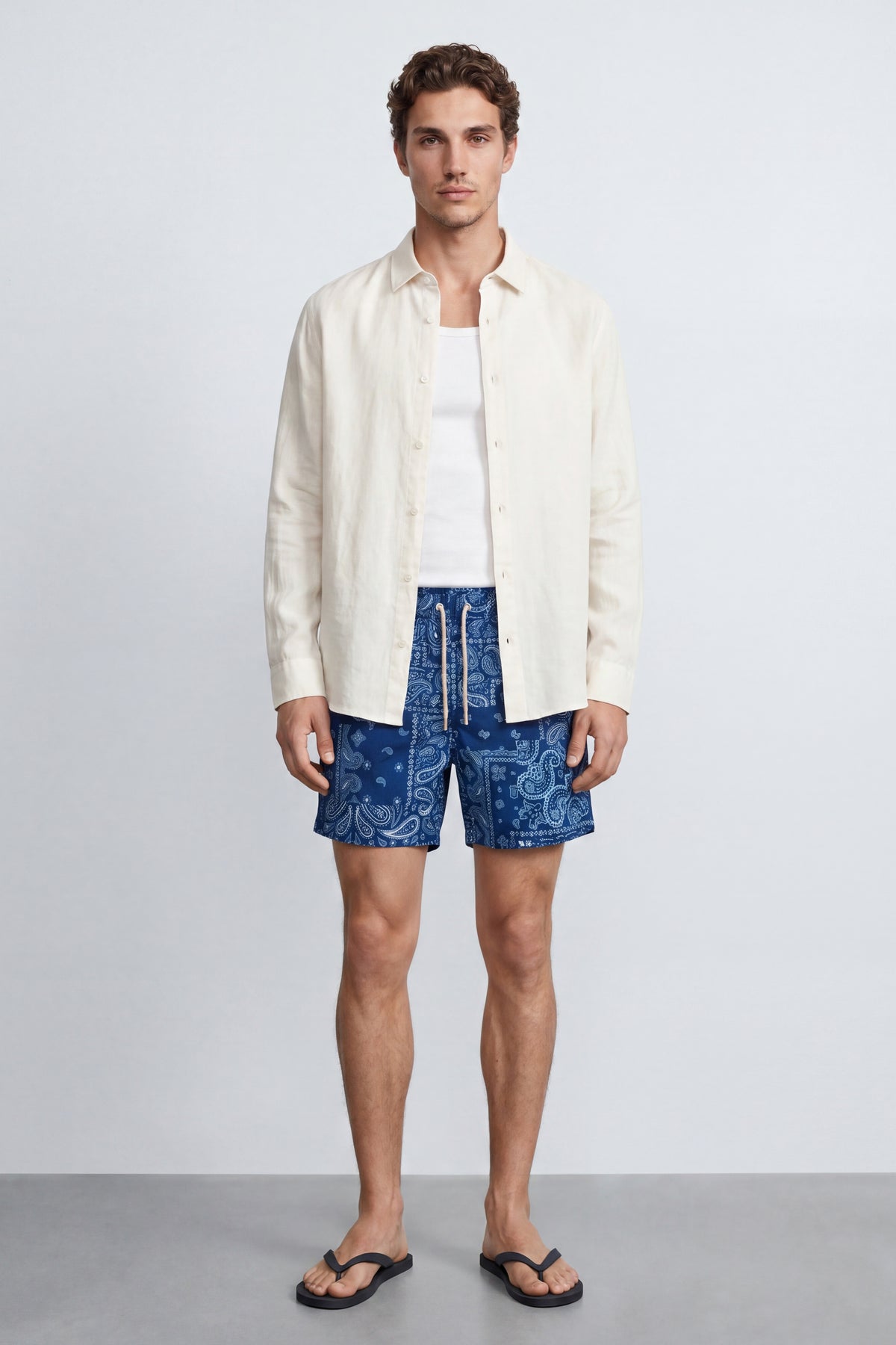 Paisley Swim Shorts