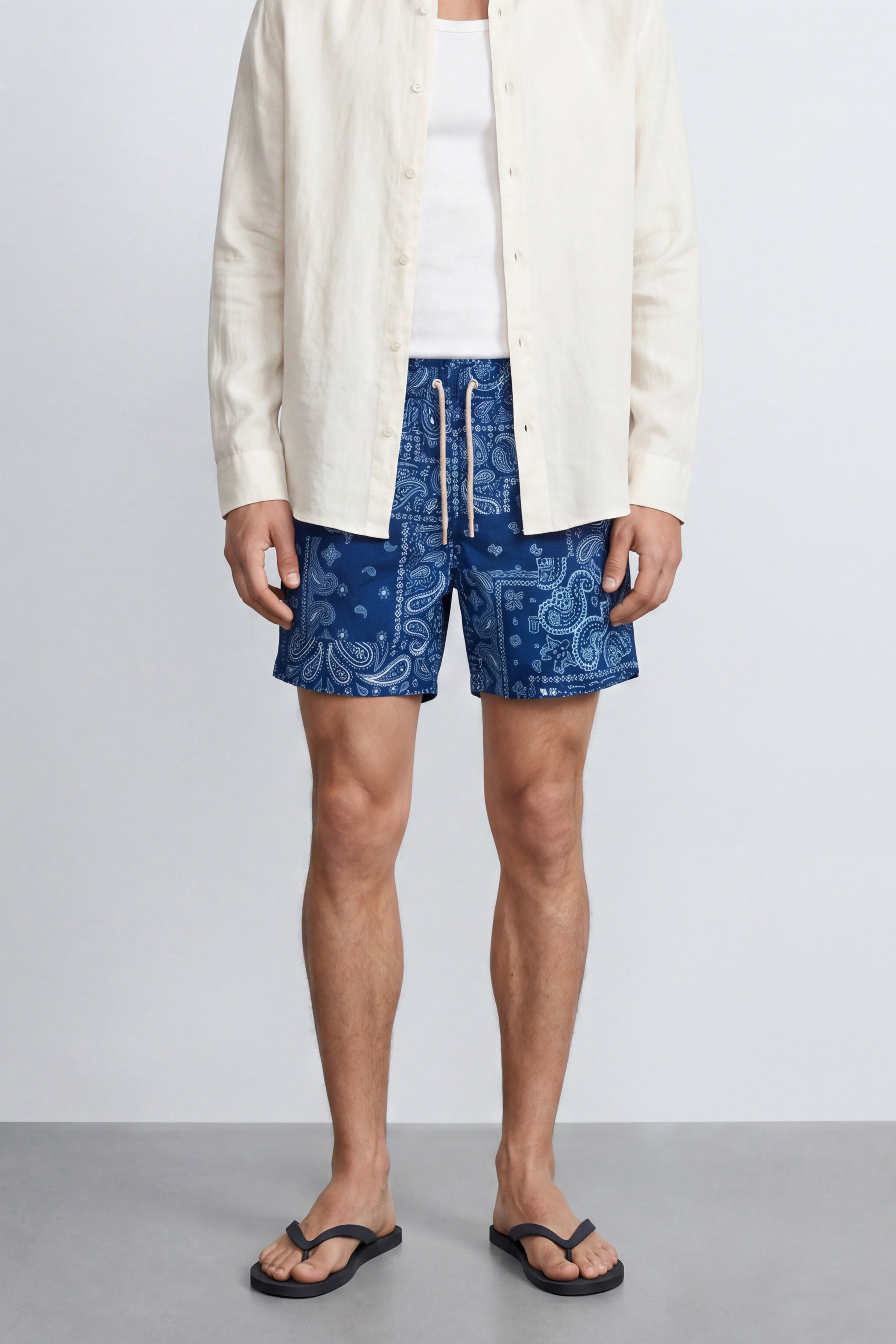 Paisley Swim Shorts