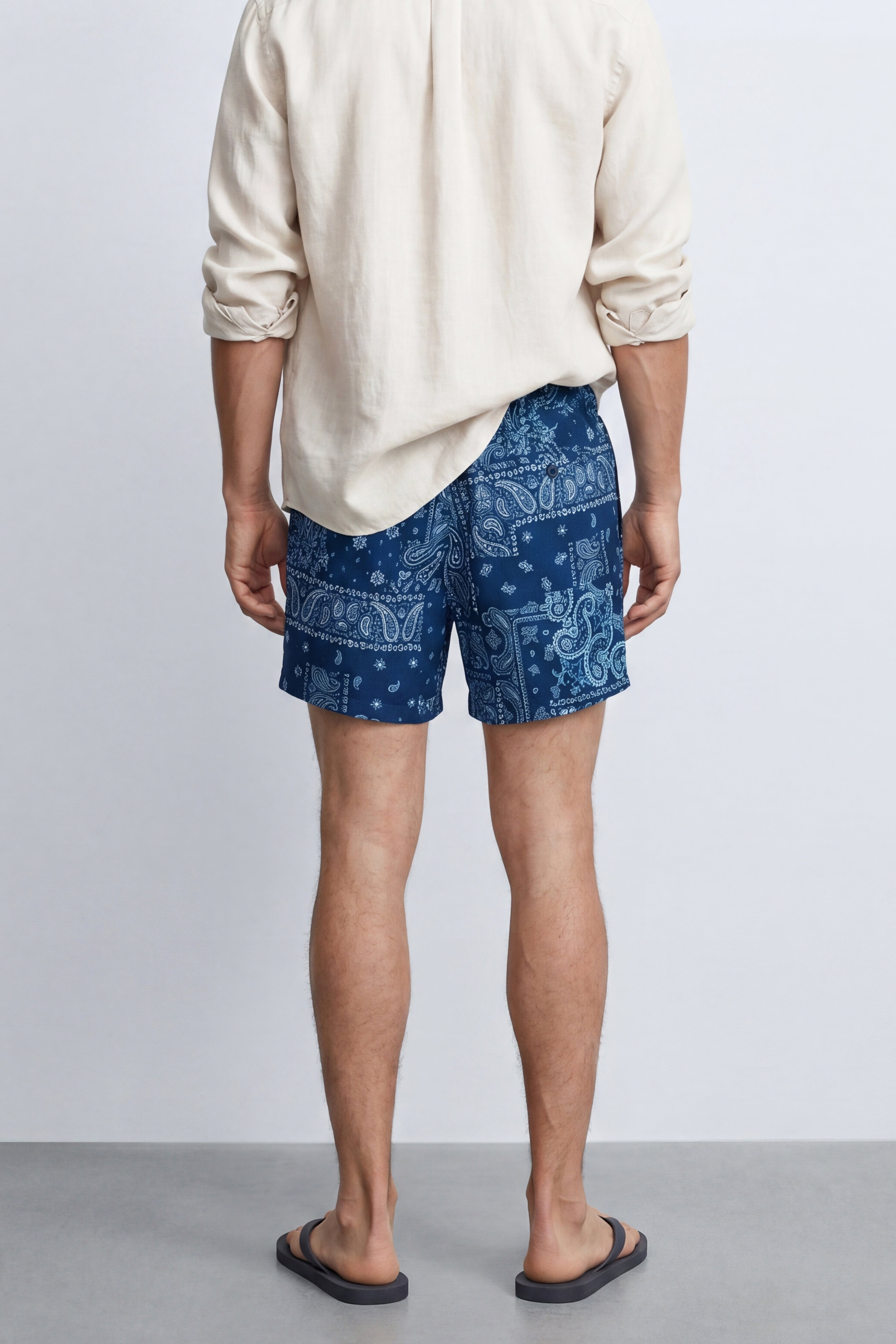 Paisley Swim Shorts