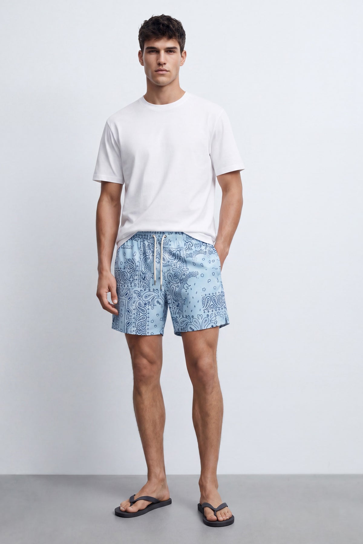 Paisley Swim Shorts