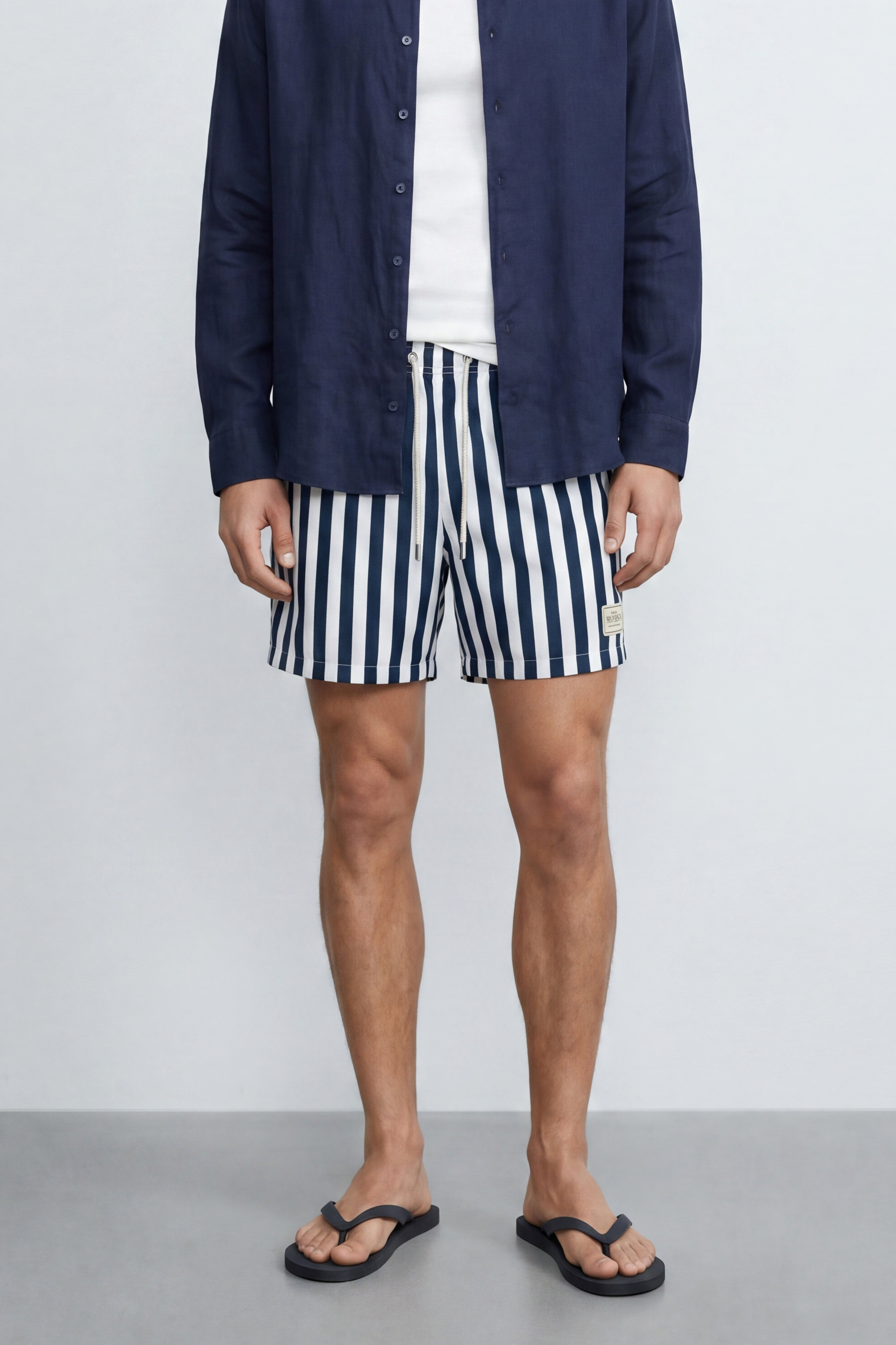 Striped Swim Shorts