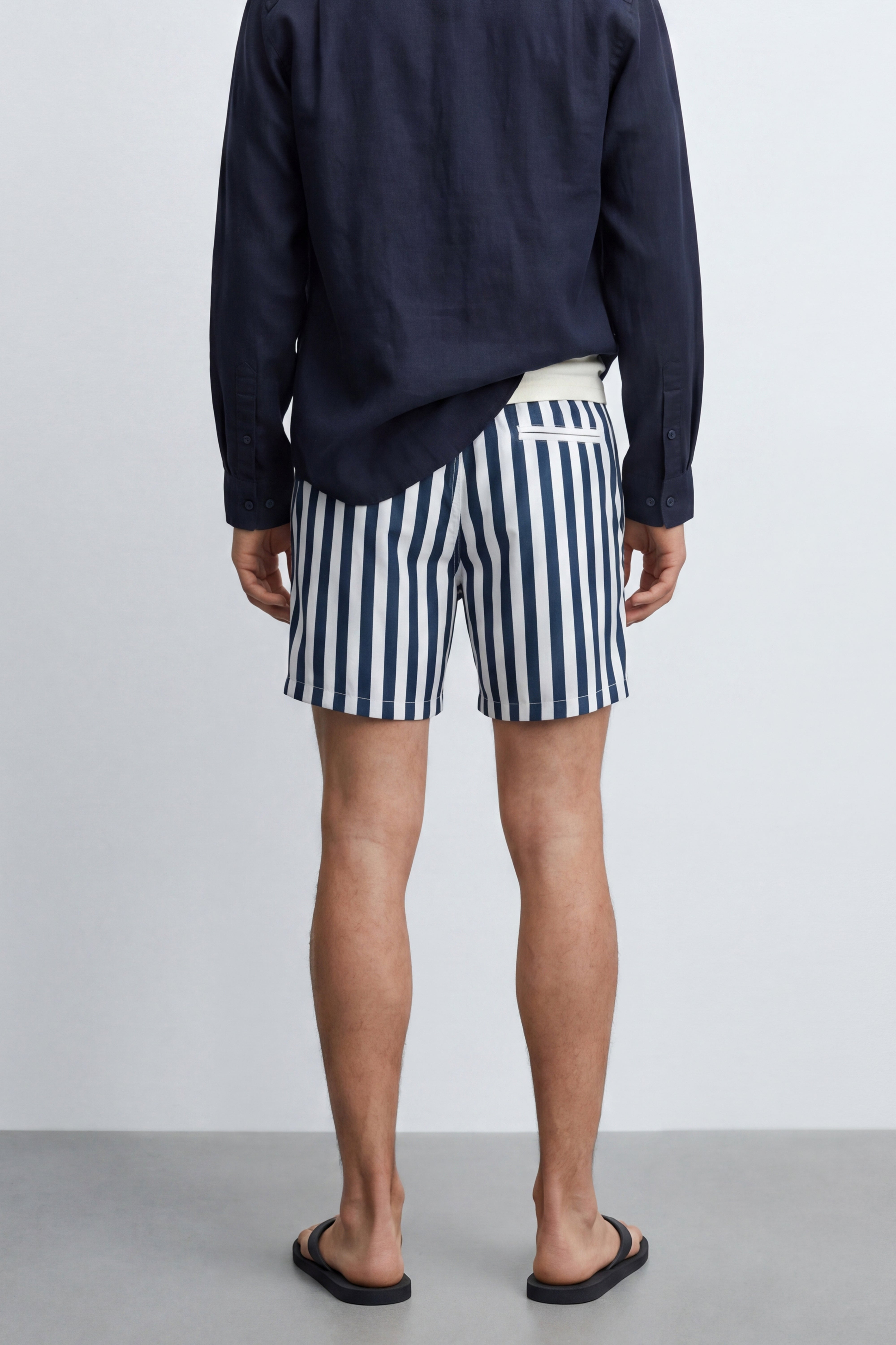Striped Swim Shorts