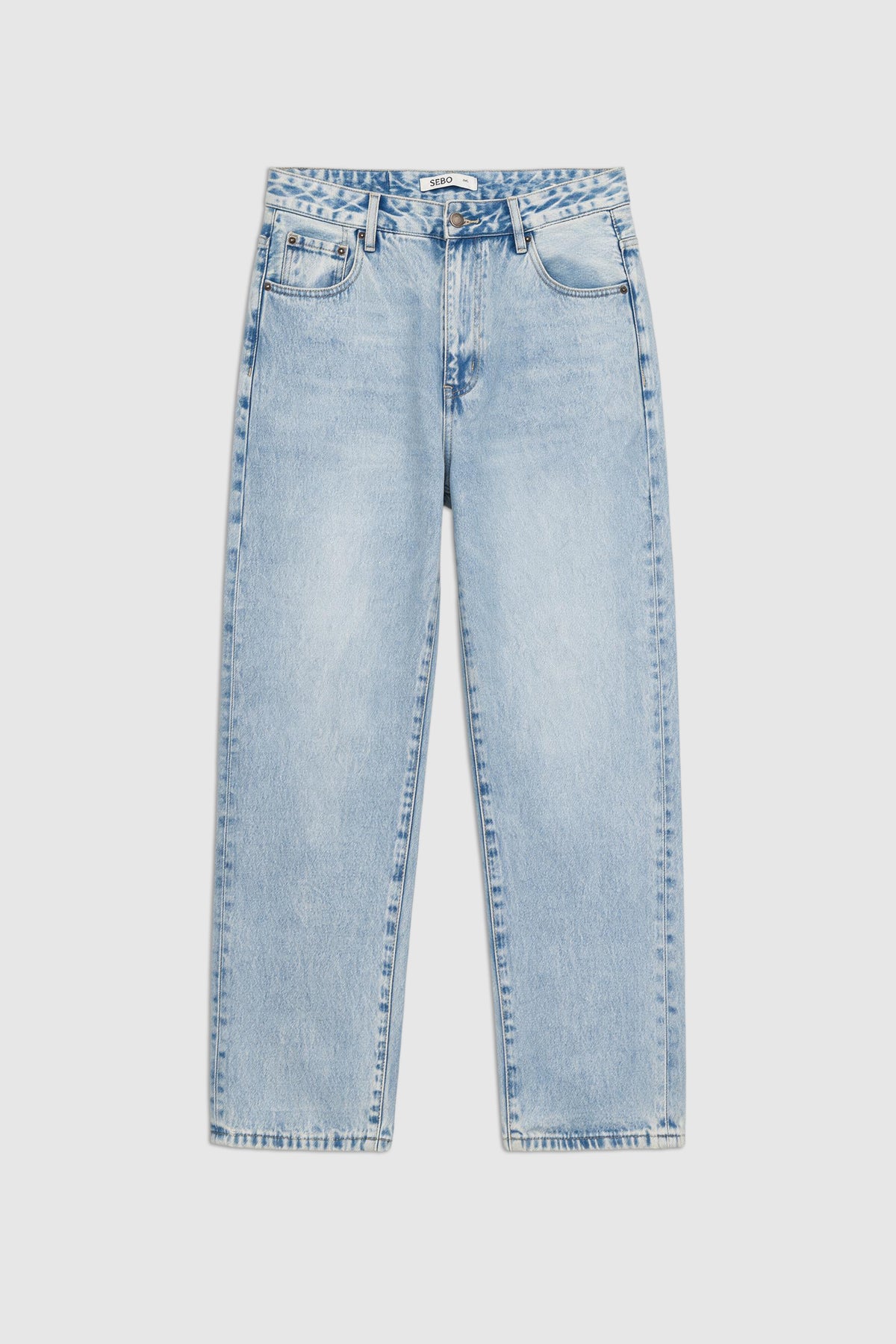 Relaxed Fit Cotton Jeans