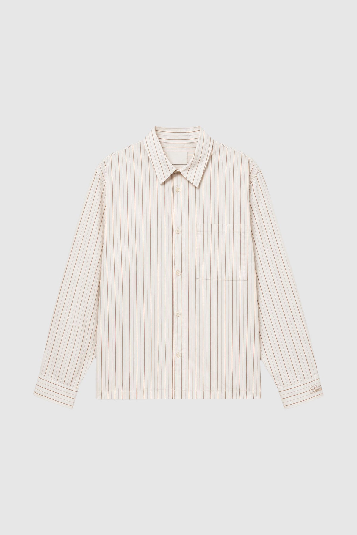 Boxy Fit Cotton Shirt