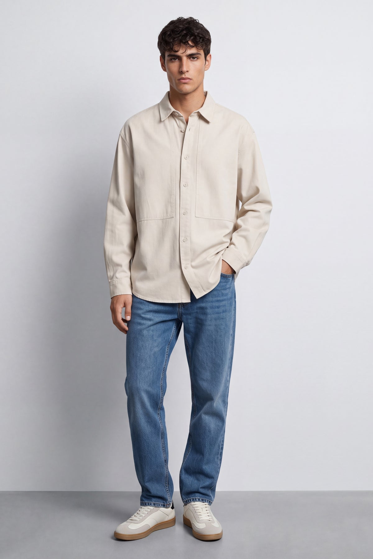 Oversized Shirt Jacket